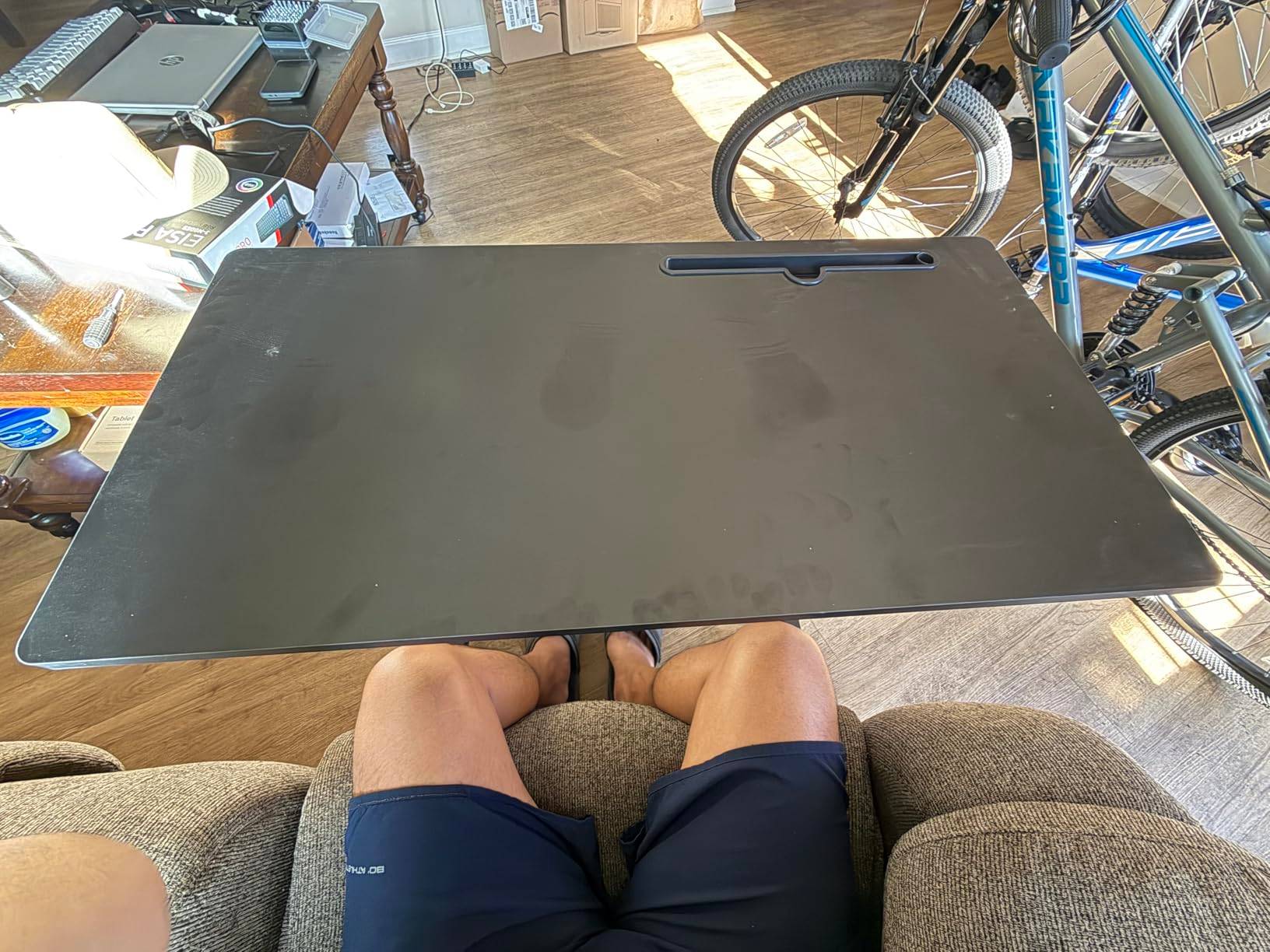 Mobile Desk Adjustable Height - $30 (kamloops) - photo 3
