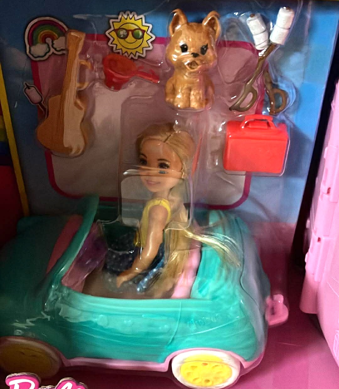 Barbie Club Chelsea Toy Car & Camper Playset (New) - photo 2
