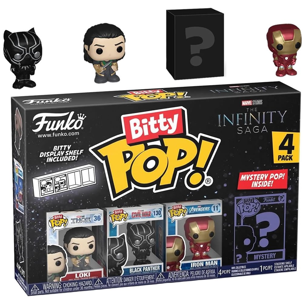 Funko Bitty POP! Marvel The Infinity Saga Mini Figure, Loki