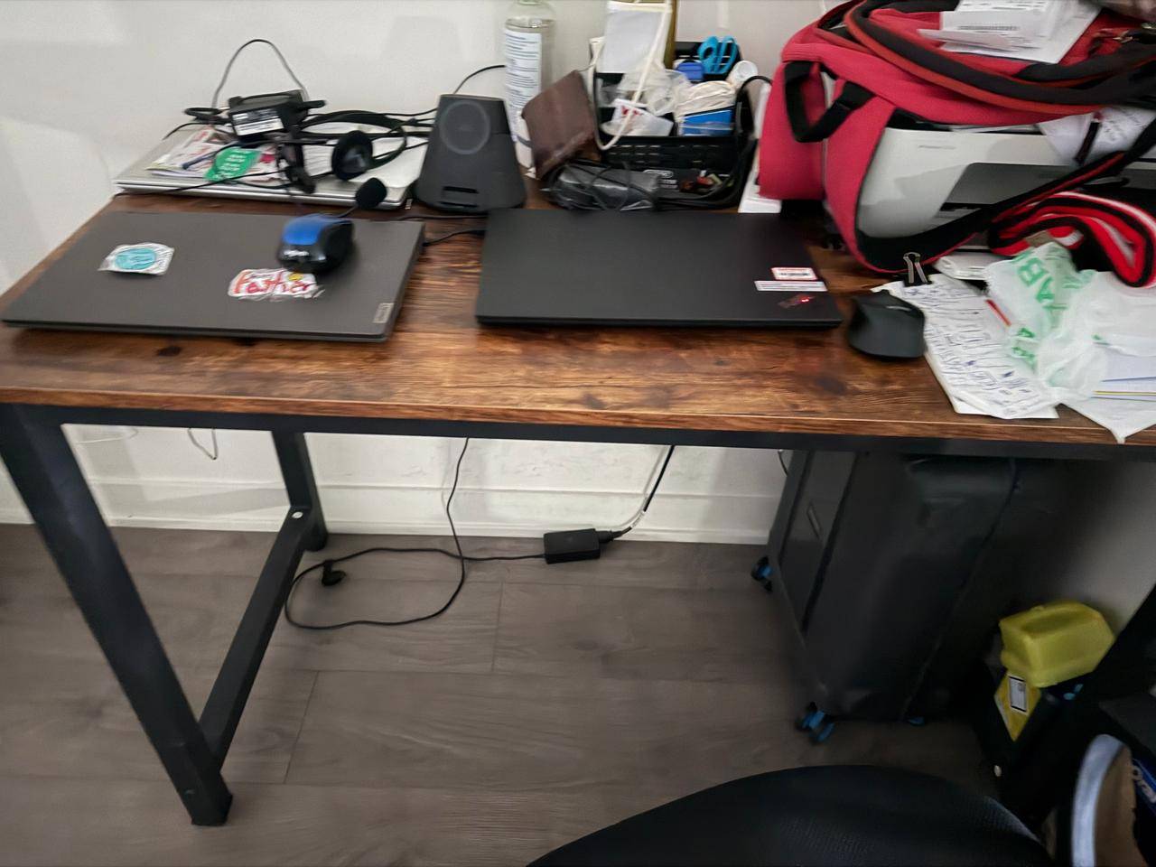 Office Table + IKEA 4‑Step Stand - photo 4