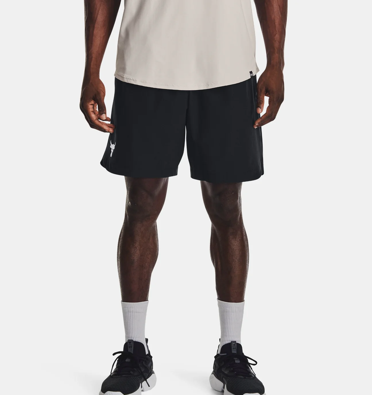 BRAND NEW men under armour dwayne johnson rock shorts XXL