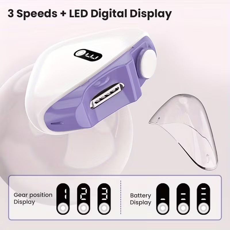 Electric Nail Clippers, Multifunctional Portable 2 in 1