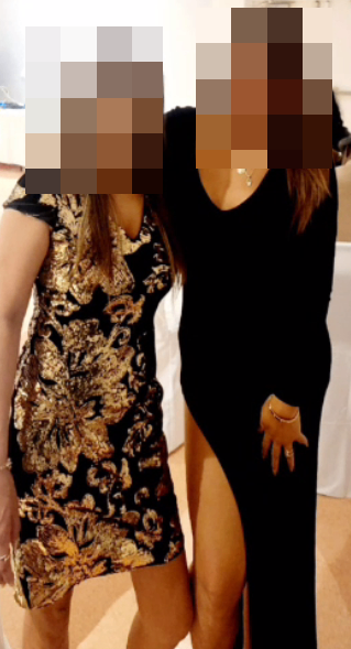 Black and Gold GUESS Dress - photo 3