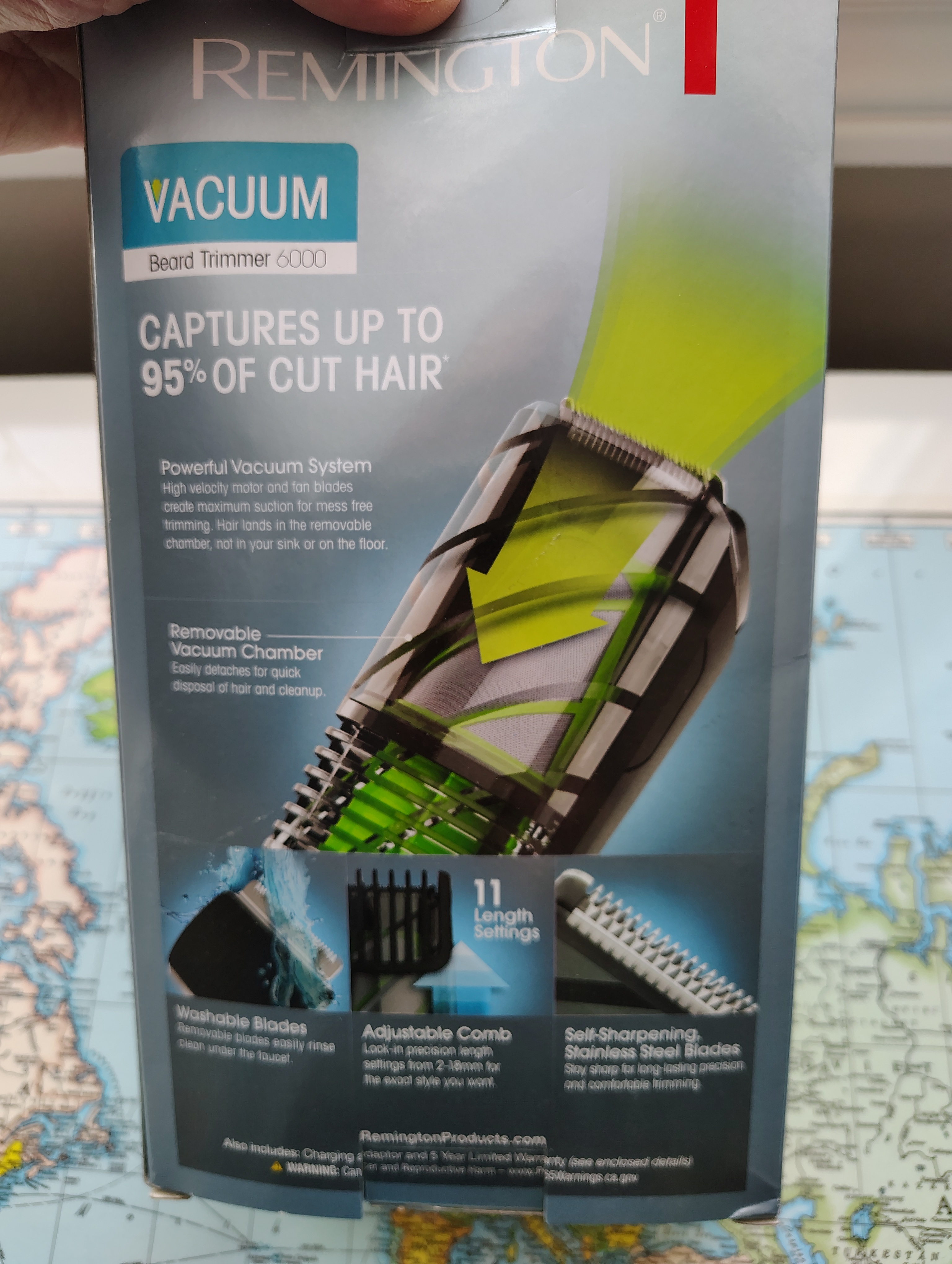 MINT RARELY USED Remington Vacuum Hair & Beard Trimmer - photo 2
