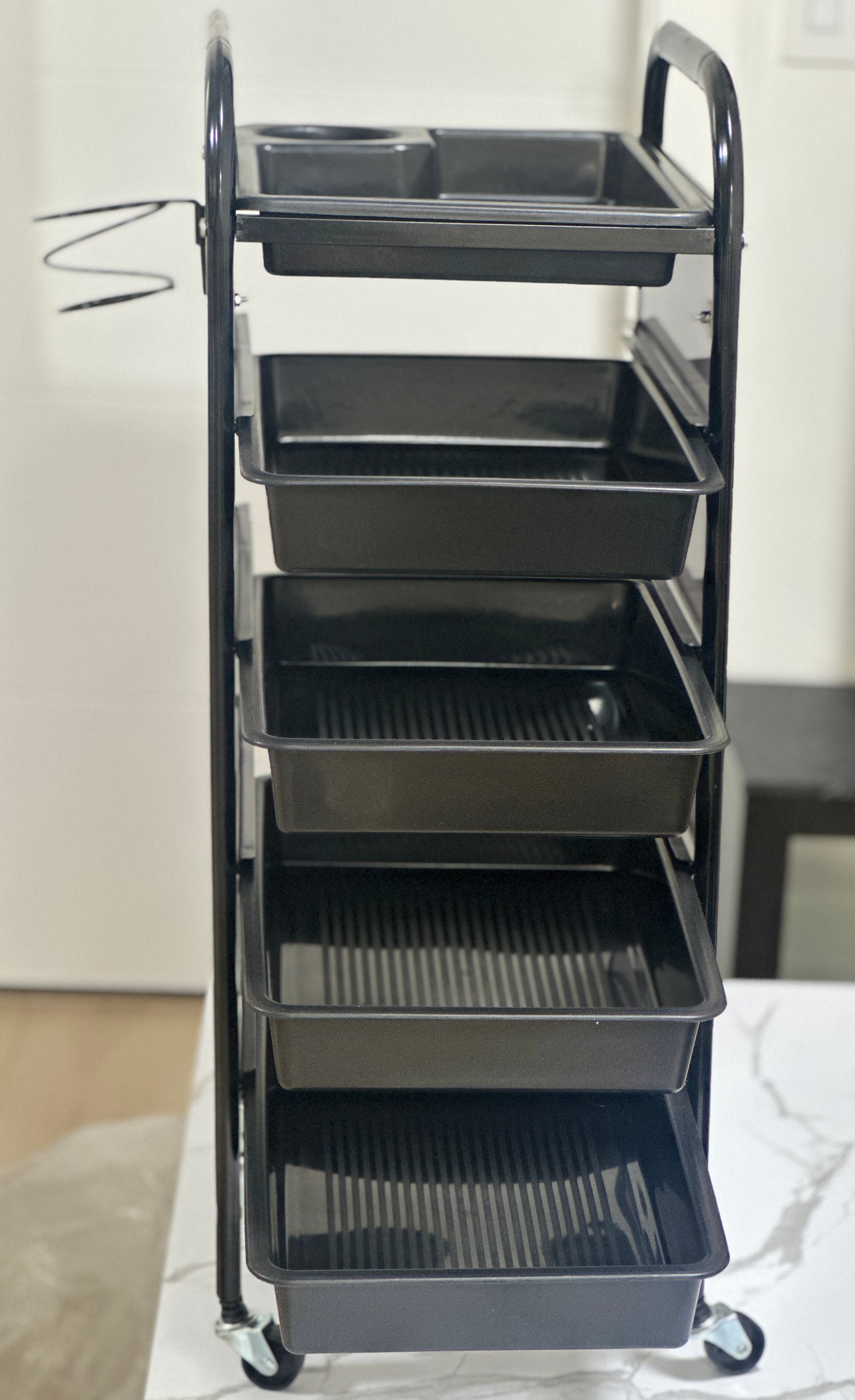 Hairdressing Trolley 5 Layers- Storage Cart - photo 4
