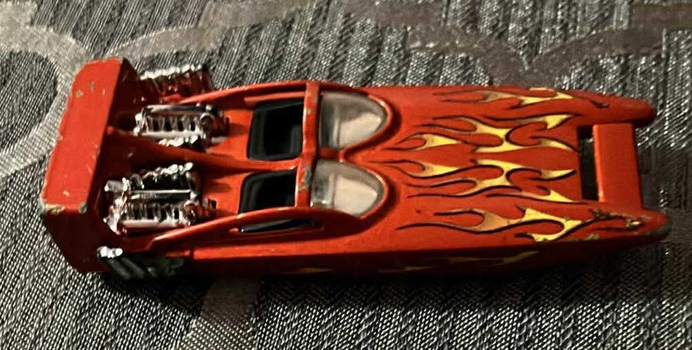 Hot Wheels Diecast H2GO Orange Speedboat