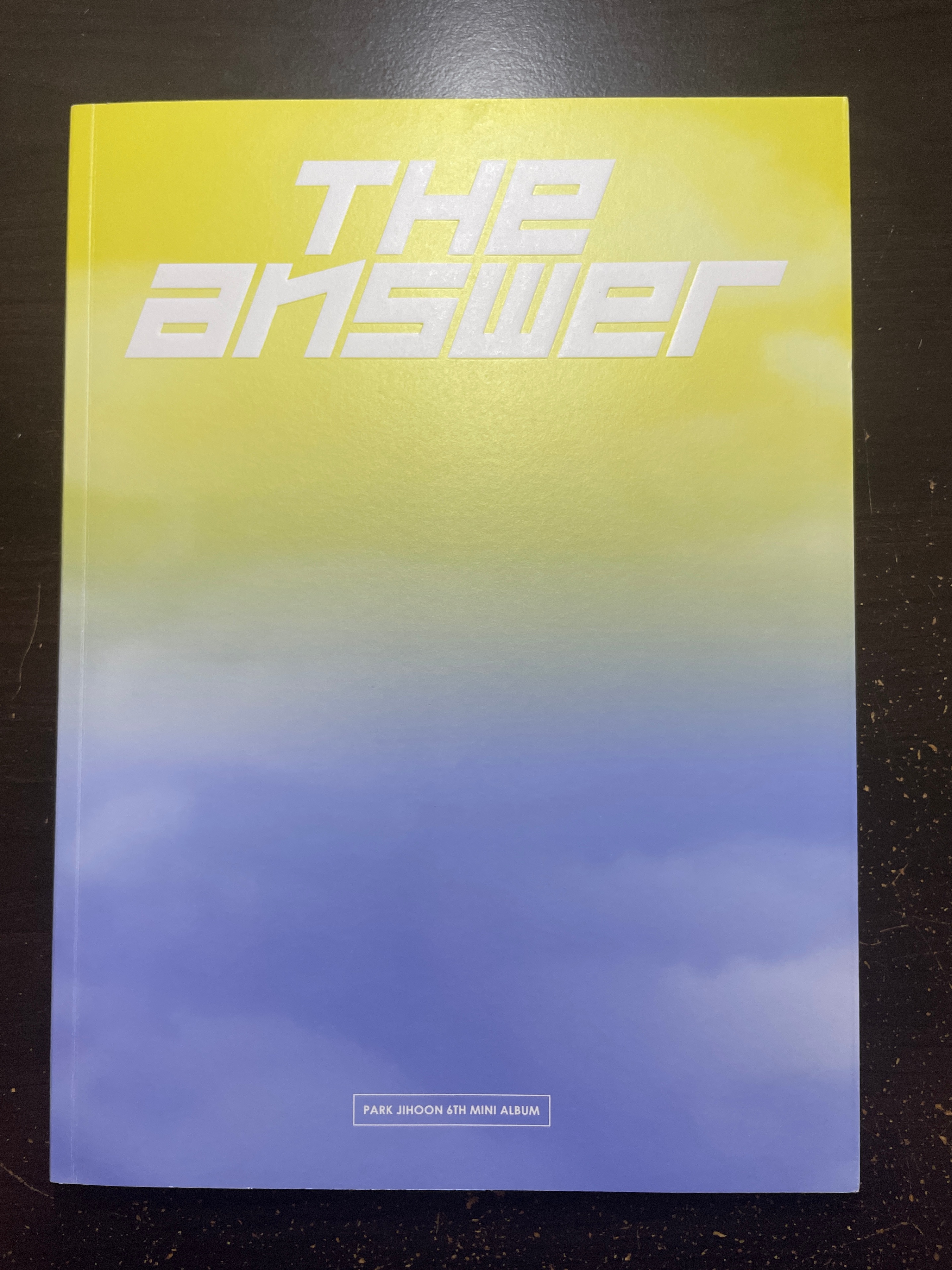 [WITH PC] Park Jihoon - THE ANSWER Day Ver. Kpop Album