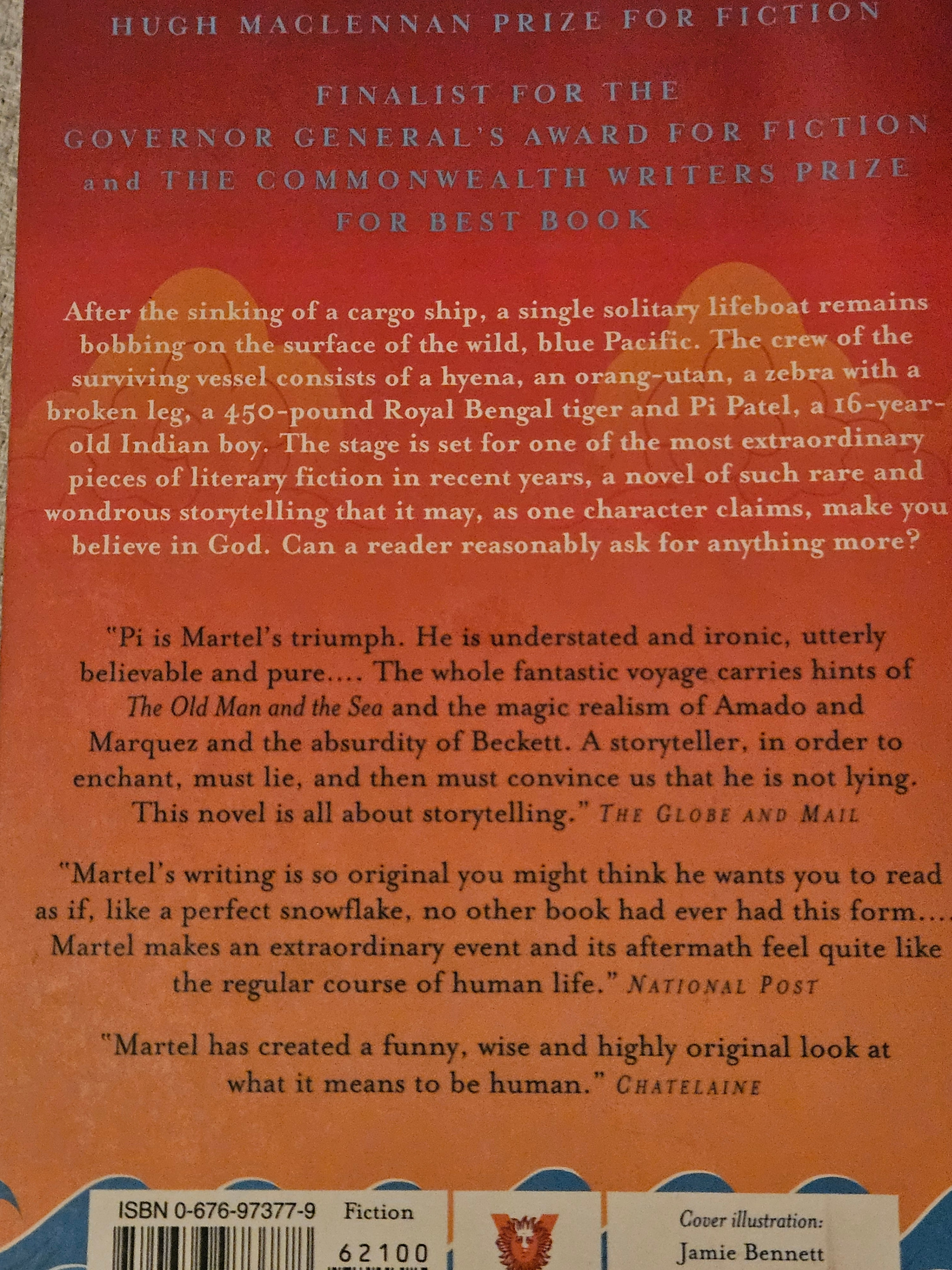 Yann Martel - Life of Pi - photo 2
