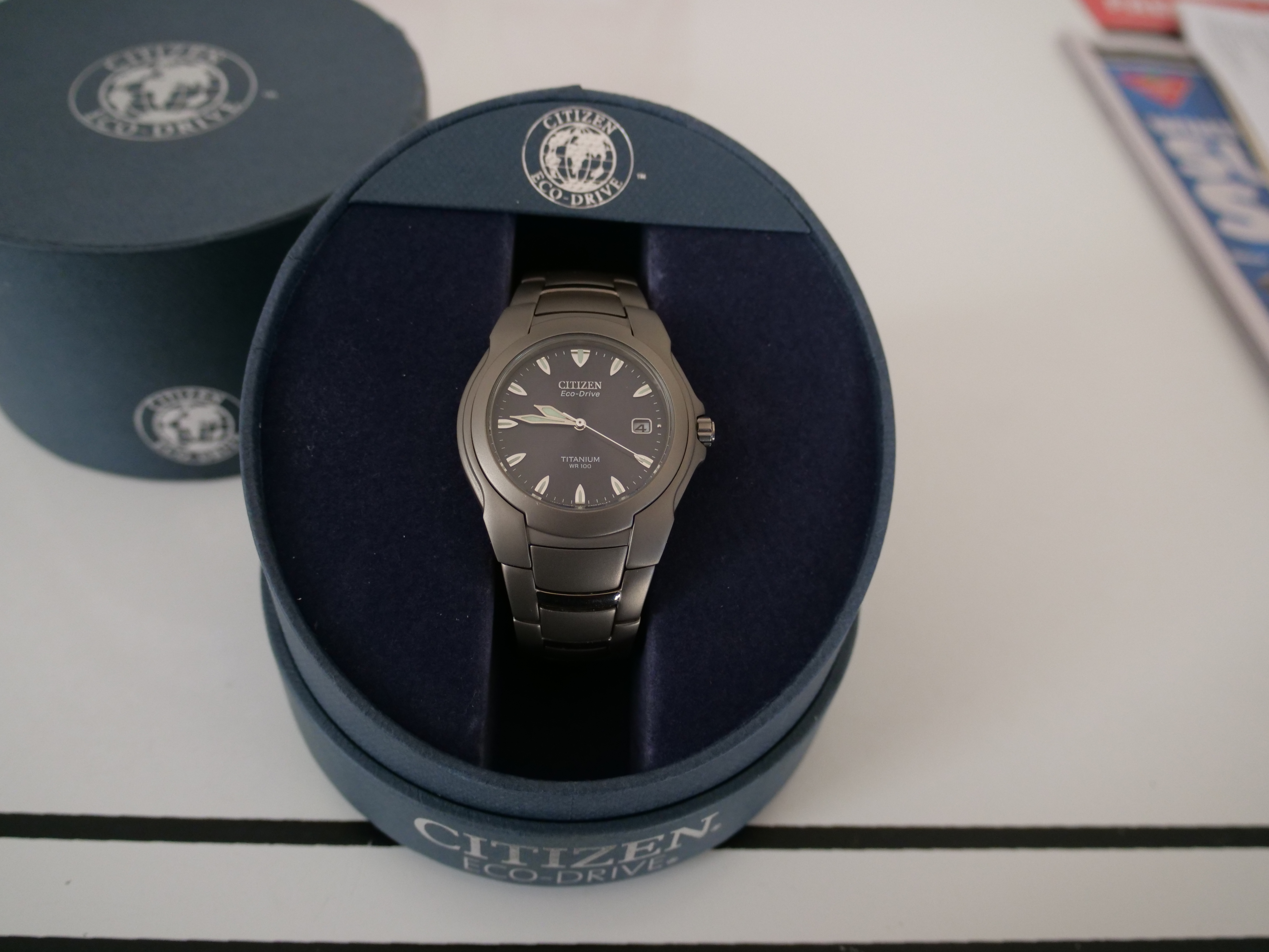 Citizen Eco Drive Titanium Wristwatch Model E111 Watch Unisex