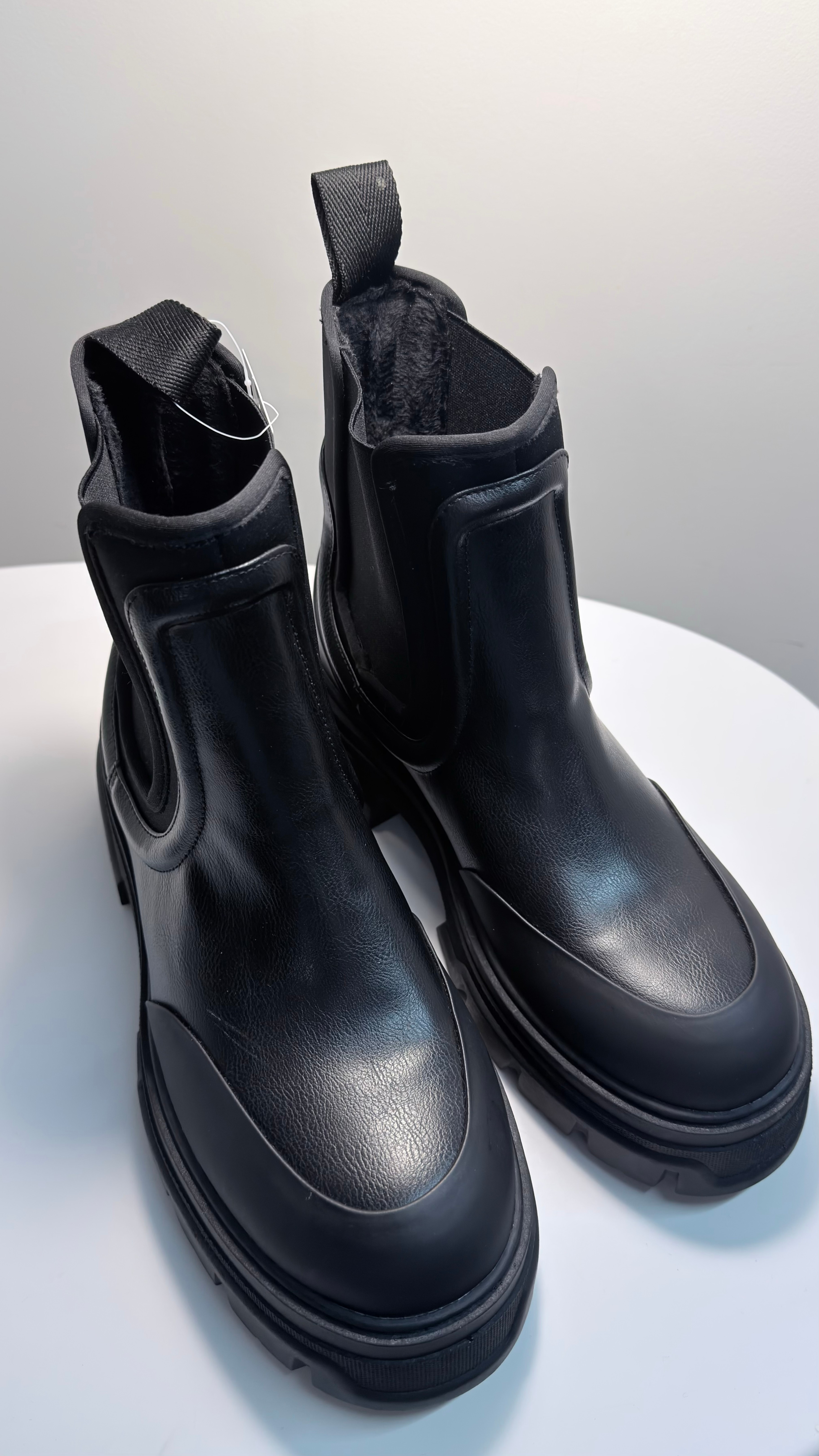 Zara Black Chelsea Boots - Size 41B - photo 2