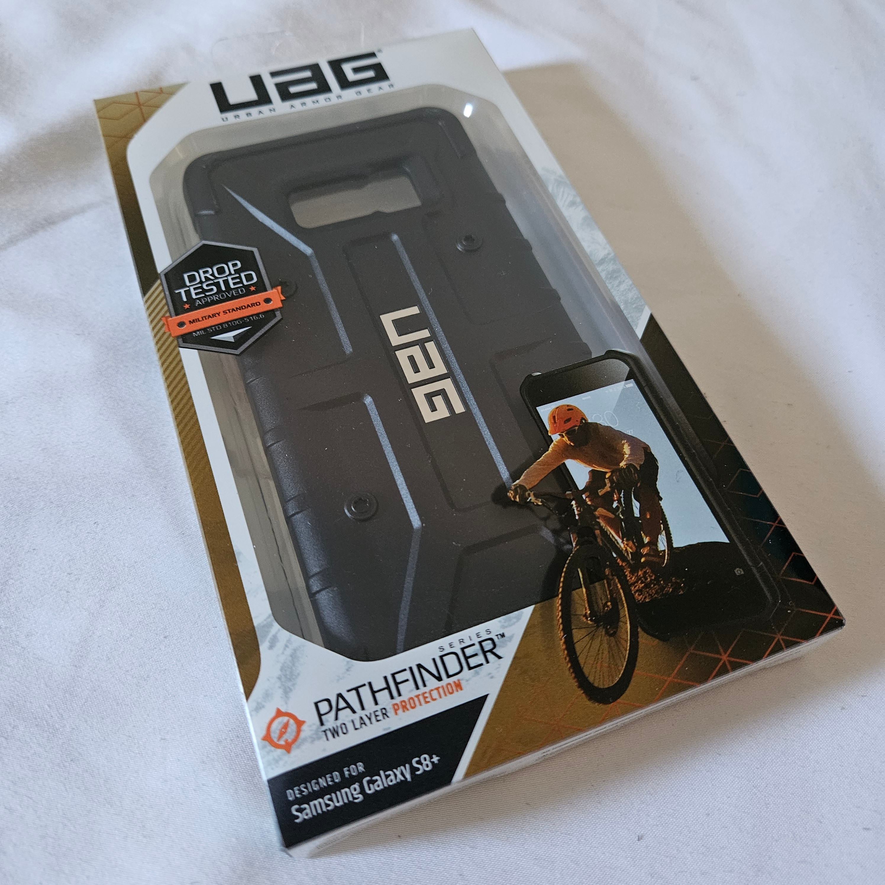 URBAN ARMOR GEAR - Samsung Galaxy S8+ Pathfinder Series Black 🏆