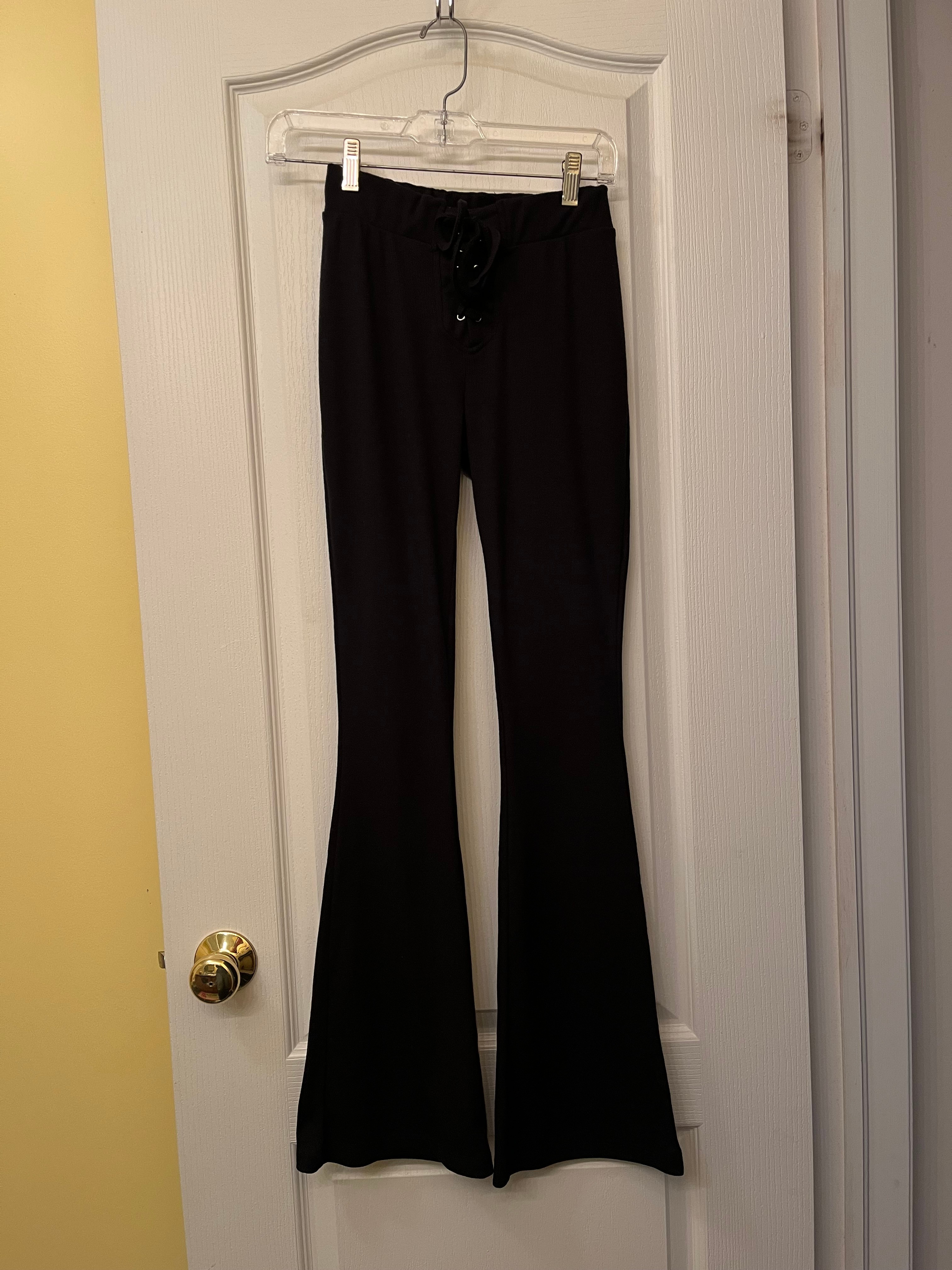 Forever 21 Ribbed Flare Pants