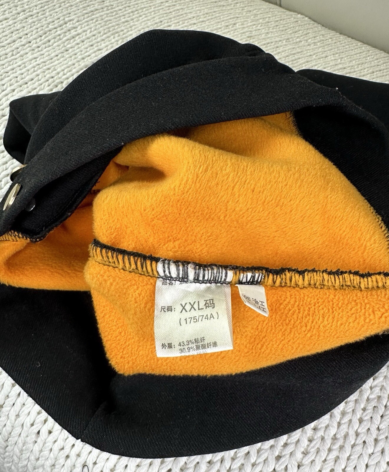 🏆 XS/S 0/2 Fleece Lined Stretch Skinny Pants Winter Mid Waist - photo 5