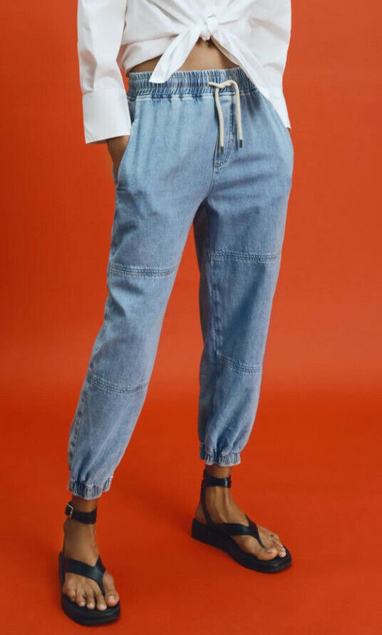 Zara Denim Joggers - photo 4