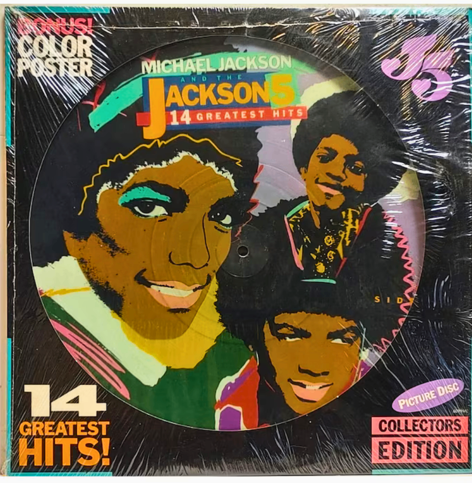 Michael Jackson Picture Disc Vinyl LP Collectors Edition Sealed