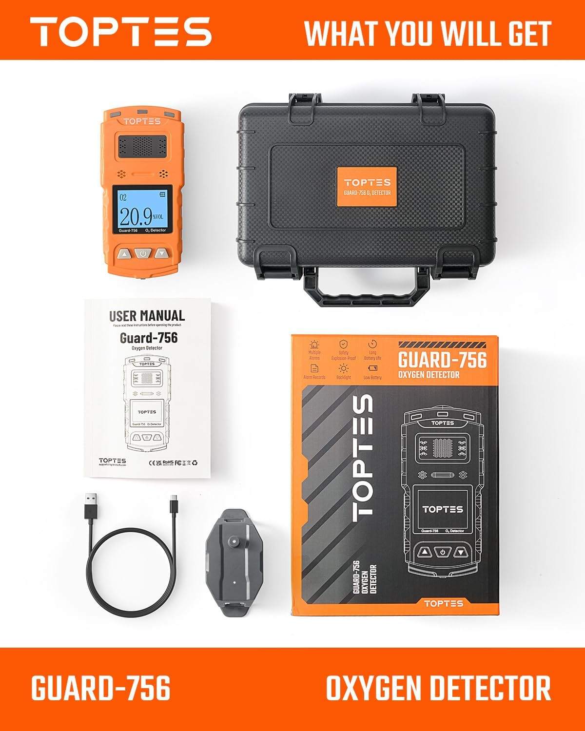 Toptes Oxygen Detector - photo 3