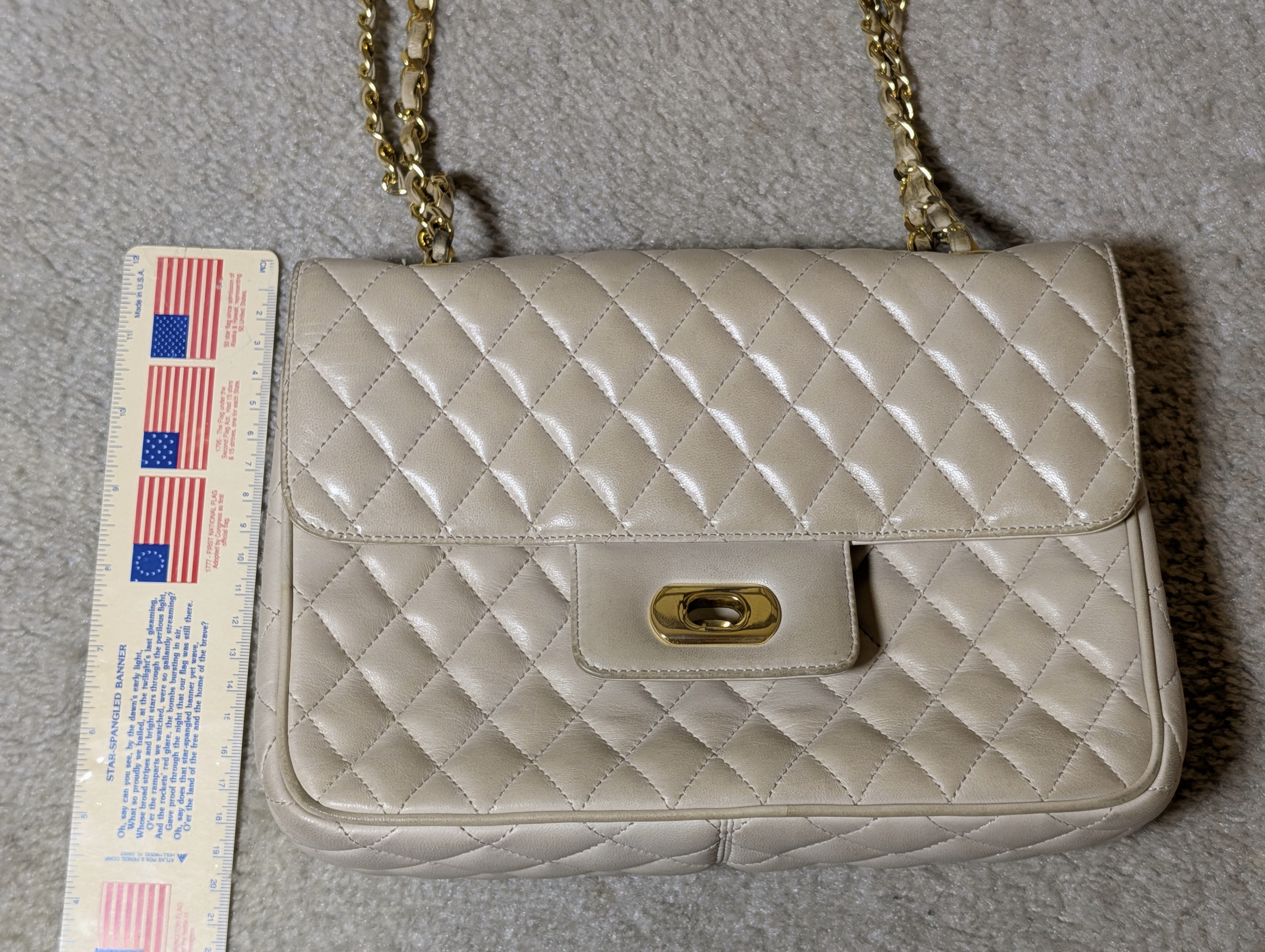 Tonemme Genuine Leather Vintage Purse/Handbag - Made in Italy - photo 3