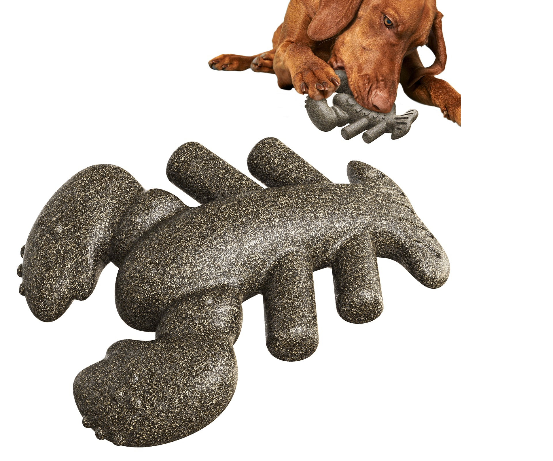 Boston Lobster Dog Chew Toy for Heavy Chewers-NEW