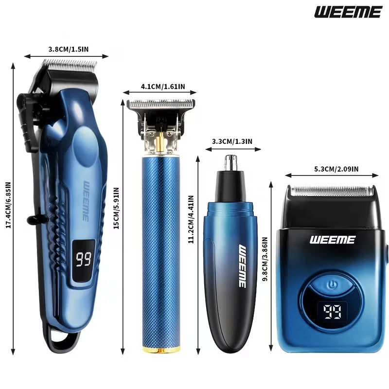 4 Piece Barber Hair Cutting Kit - photo 5