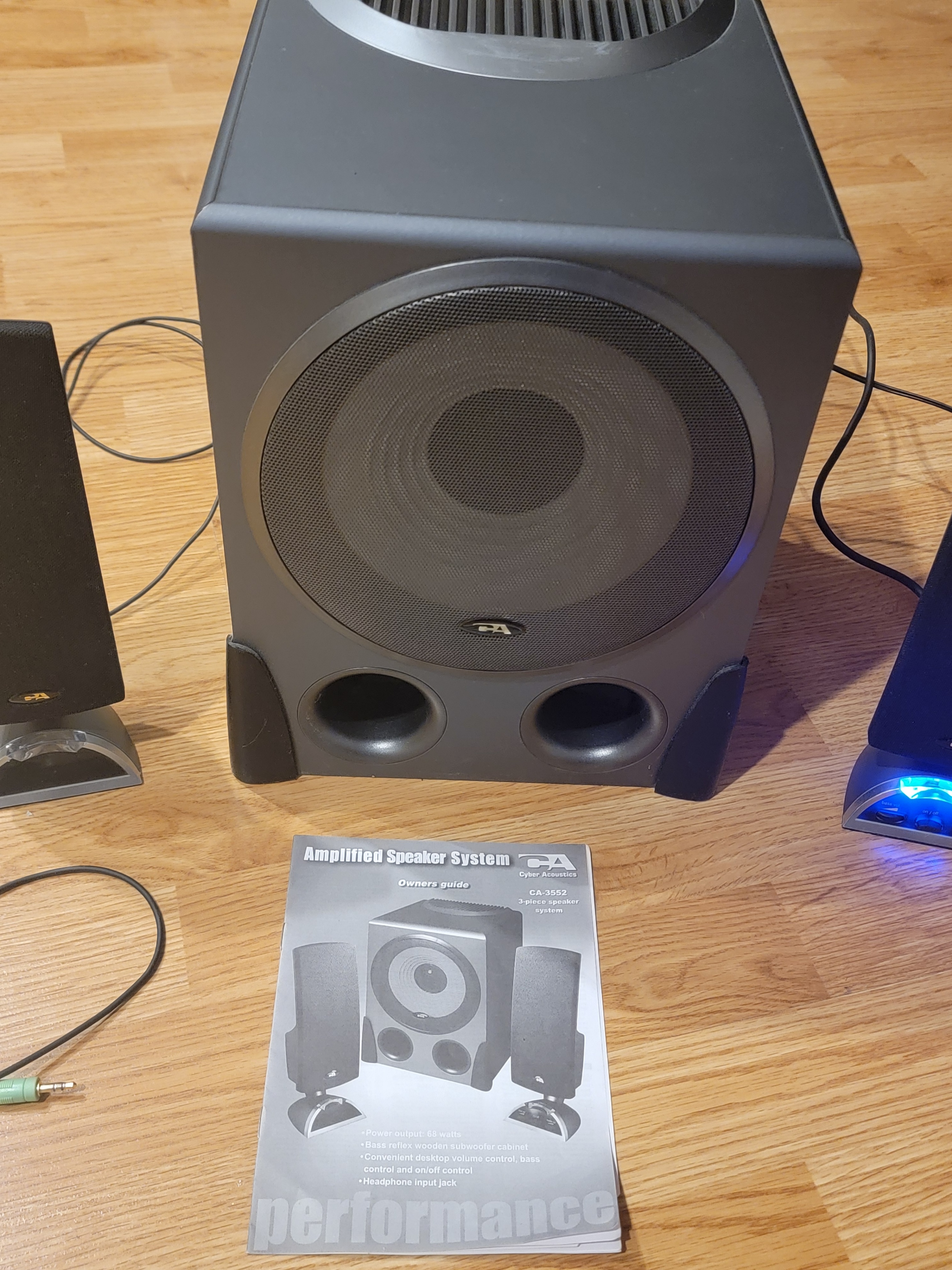Cyber Acoutics CA-3552 Speaker System 🏆 - photo 2