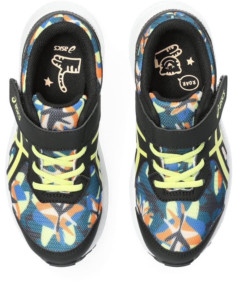 BRAND NEW boy girl youth asics contend ps velcro shoes size K 13 - photo 2
