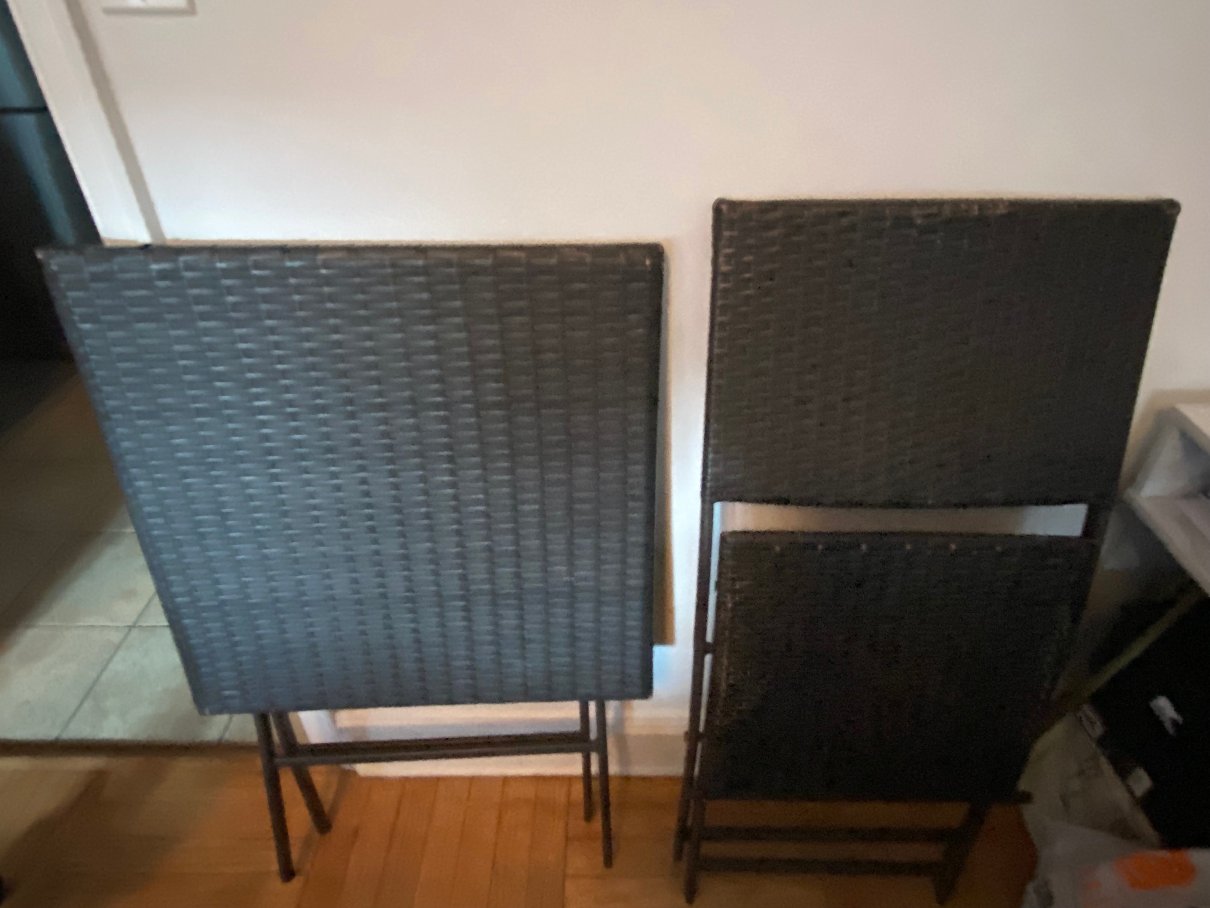 Patio Parma Rattan Bistro Set – 2 Pieces (Table + 1 Chair) - photo 2