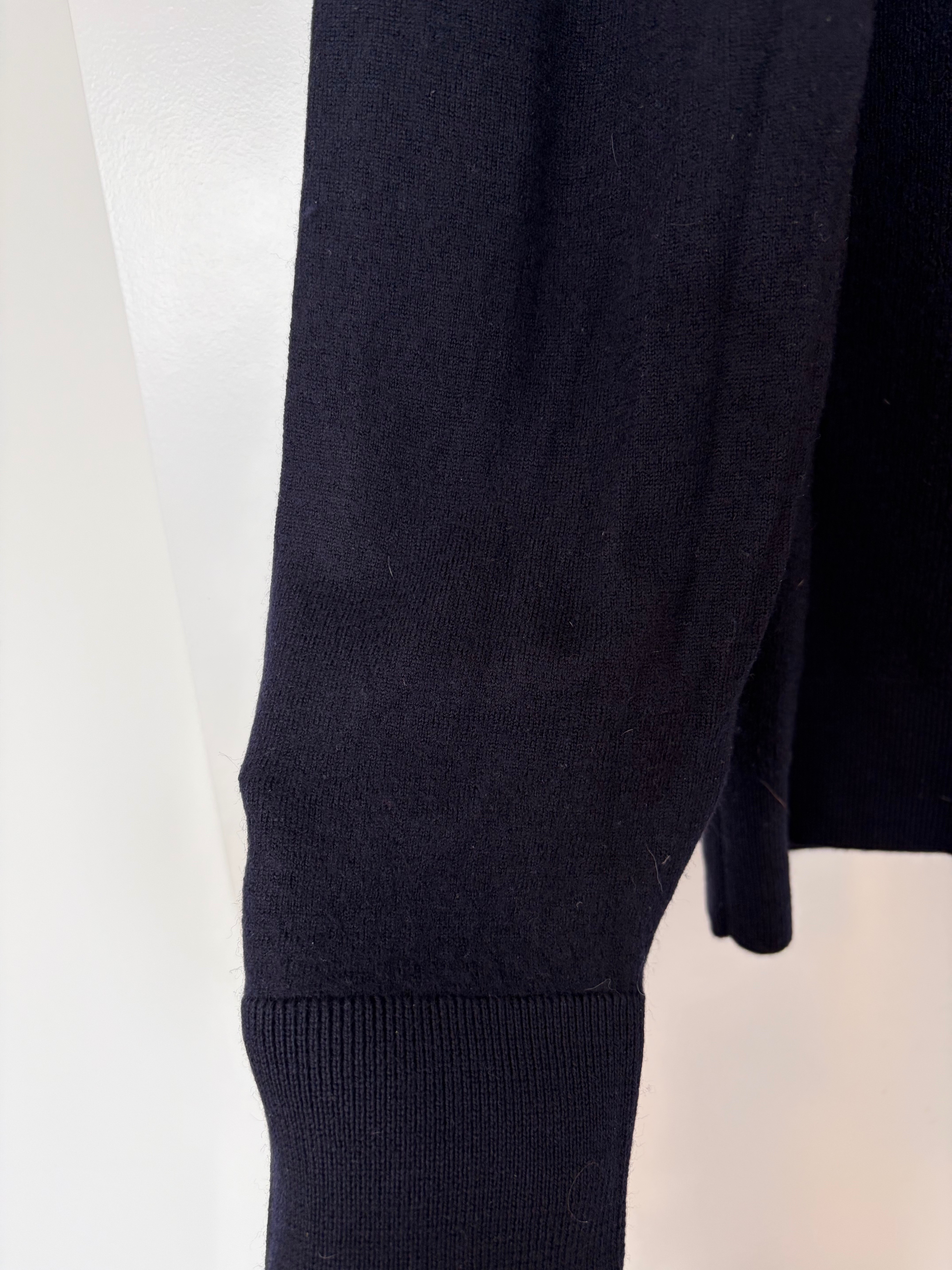 BOSS Men’s Wool-Cotton Full-Zip Knit Sweater Size L - photo 3