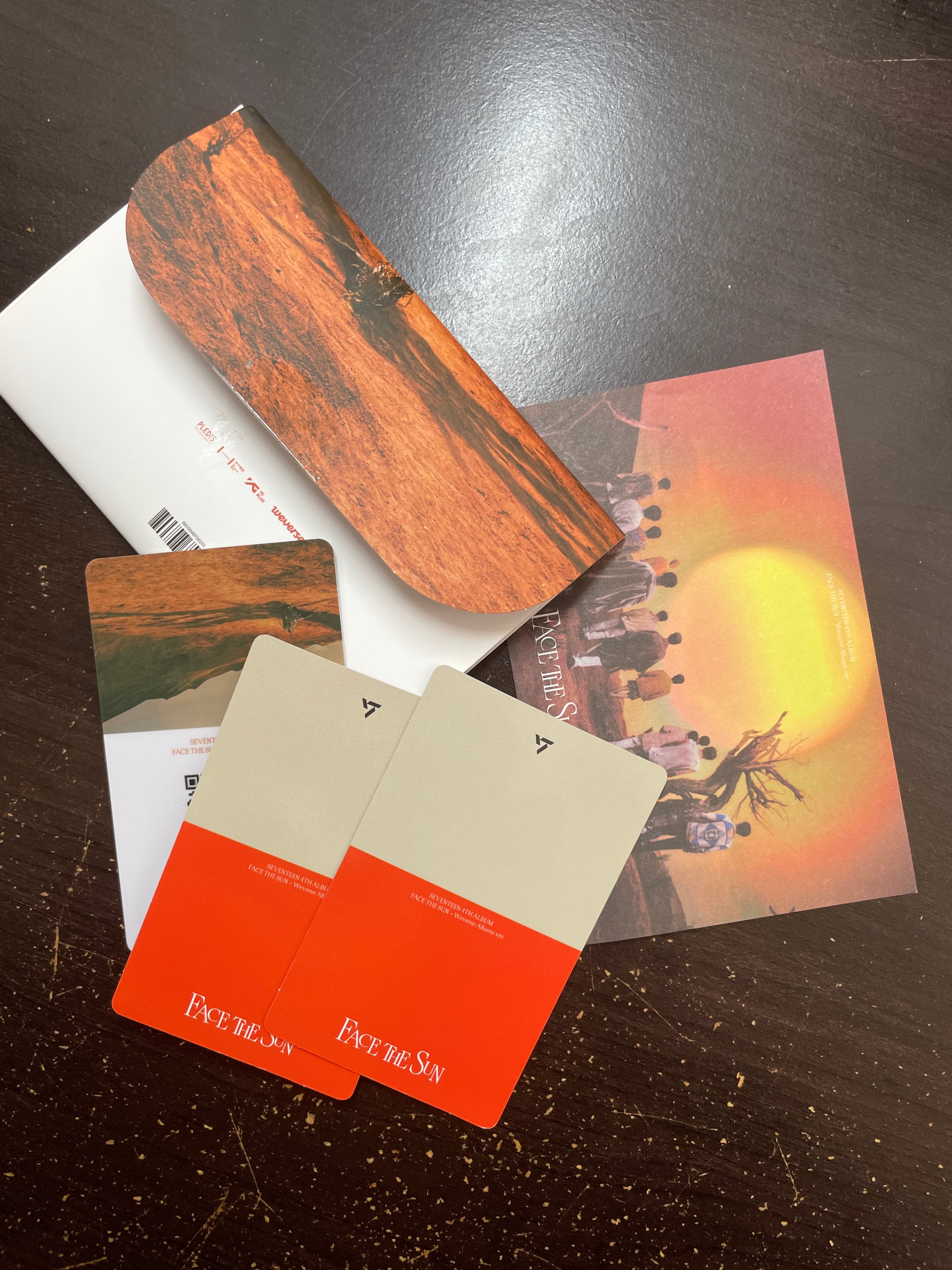 [WITH PCS] SEVENTEEN(SVT)- Face the Sun WEVERSE ALBUMS VER. Kpop - photo 2