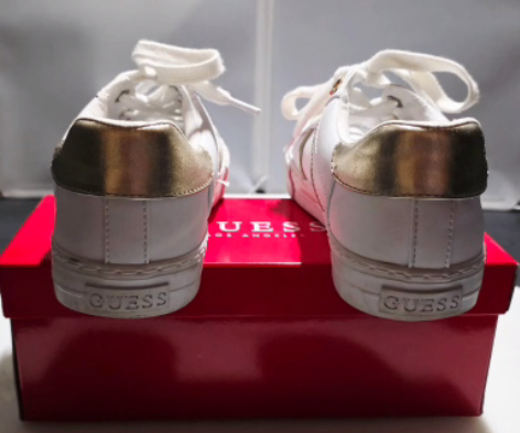 White and Gold Guess Runners - photo 2