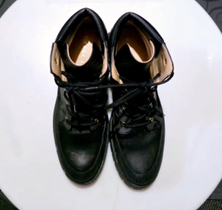 COACH Signature Black Combat Boots - photo 3