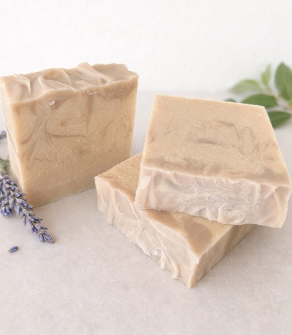 🌿 Handmade Lavender Goat Milk Soap 🌿