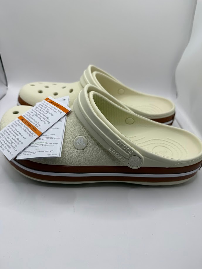 Crocbrand Gum Clog White Unisex 212756-2MD, Size M8/W10 & M9/W11 - photo 5