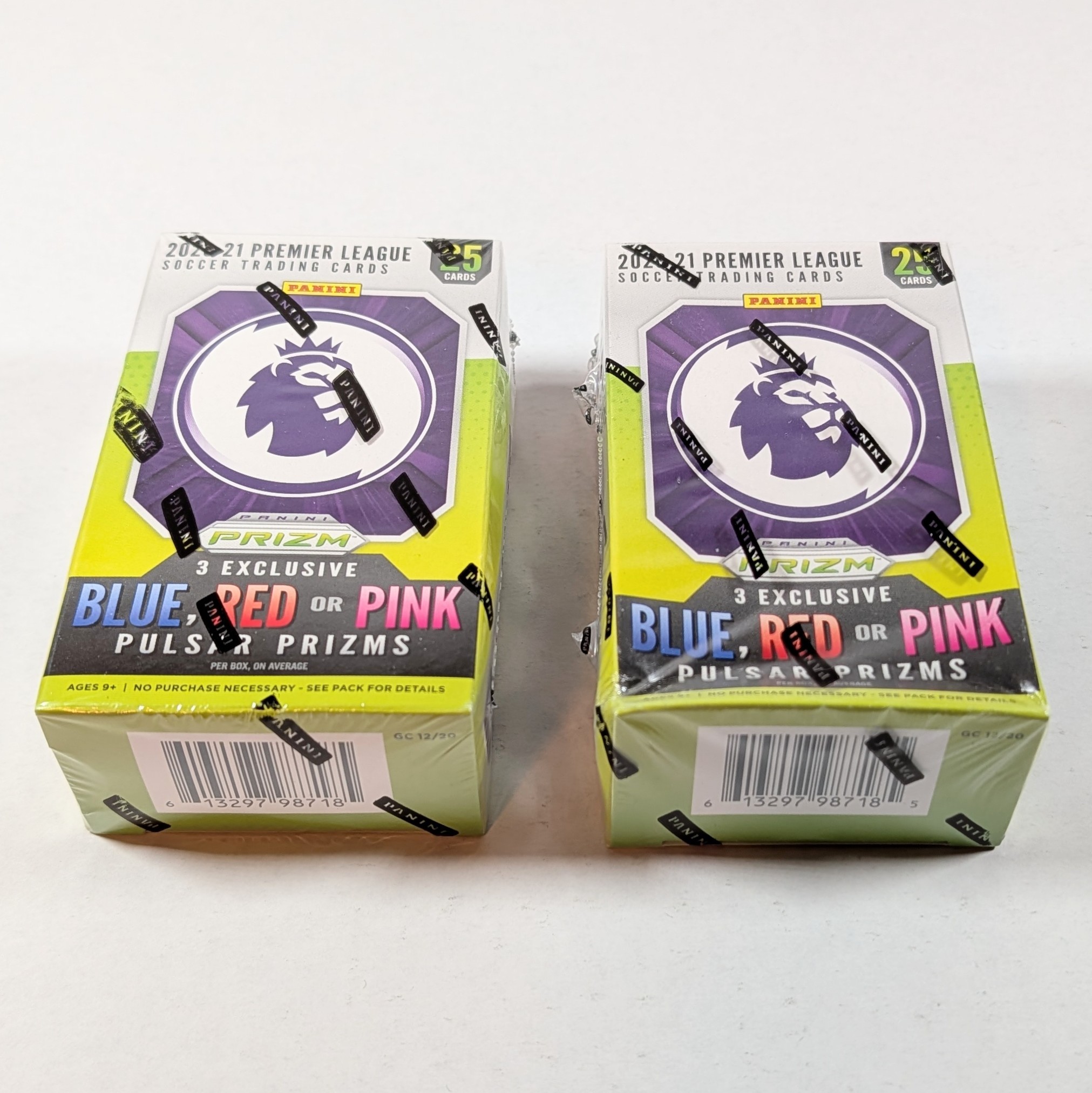 2020-21 Panini Prizm Premier League Cards Blaster Cereal Box, x2 - photo 3