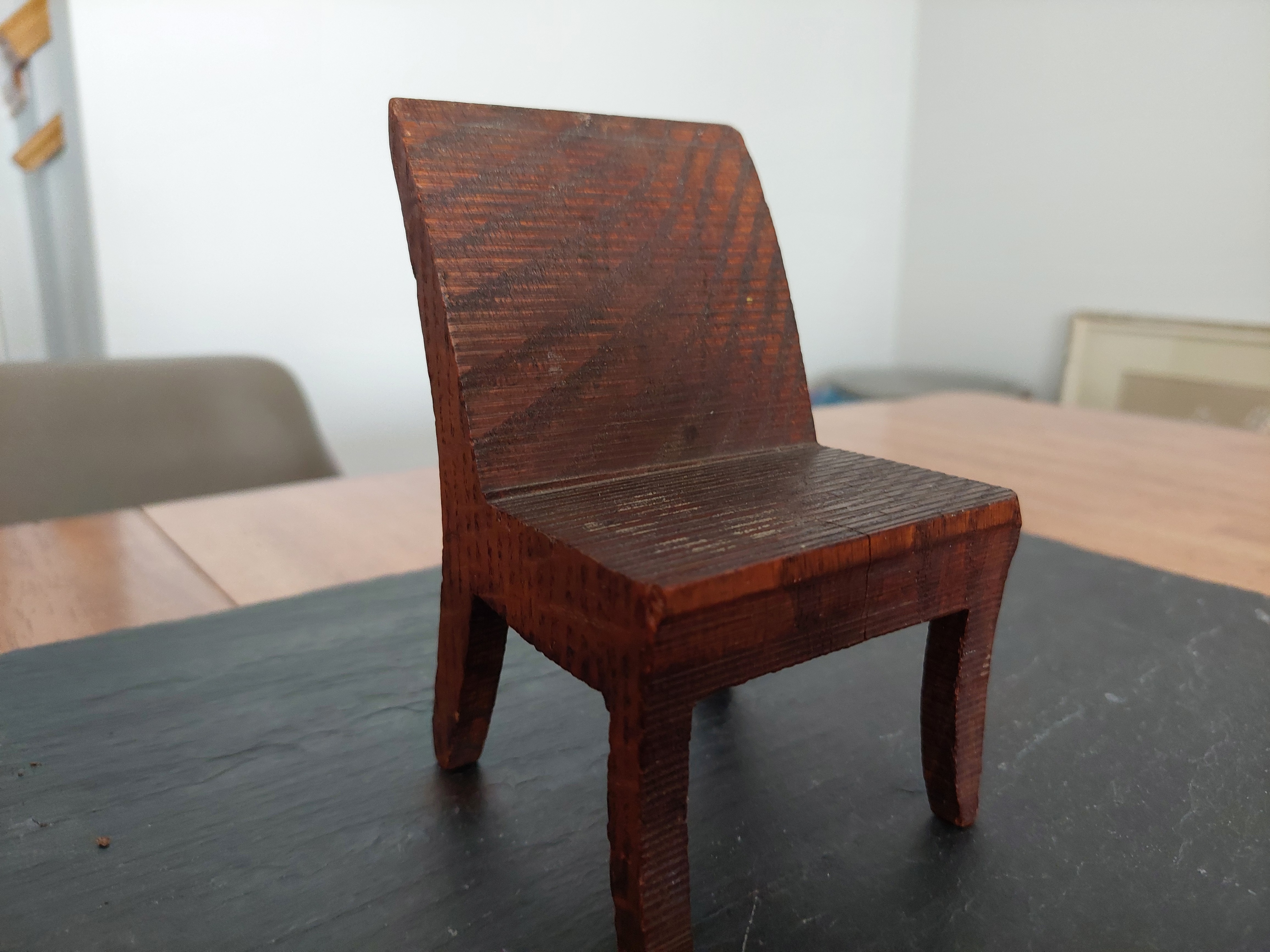Miniature Wooden Chair - Salesman Sample - photo 4