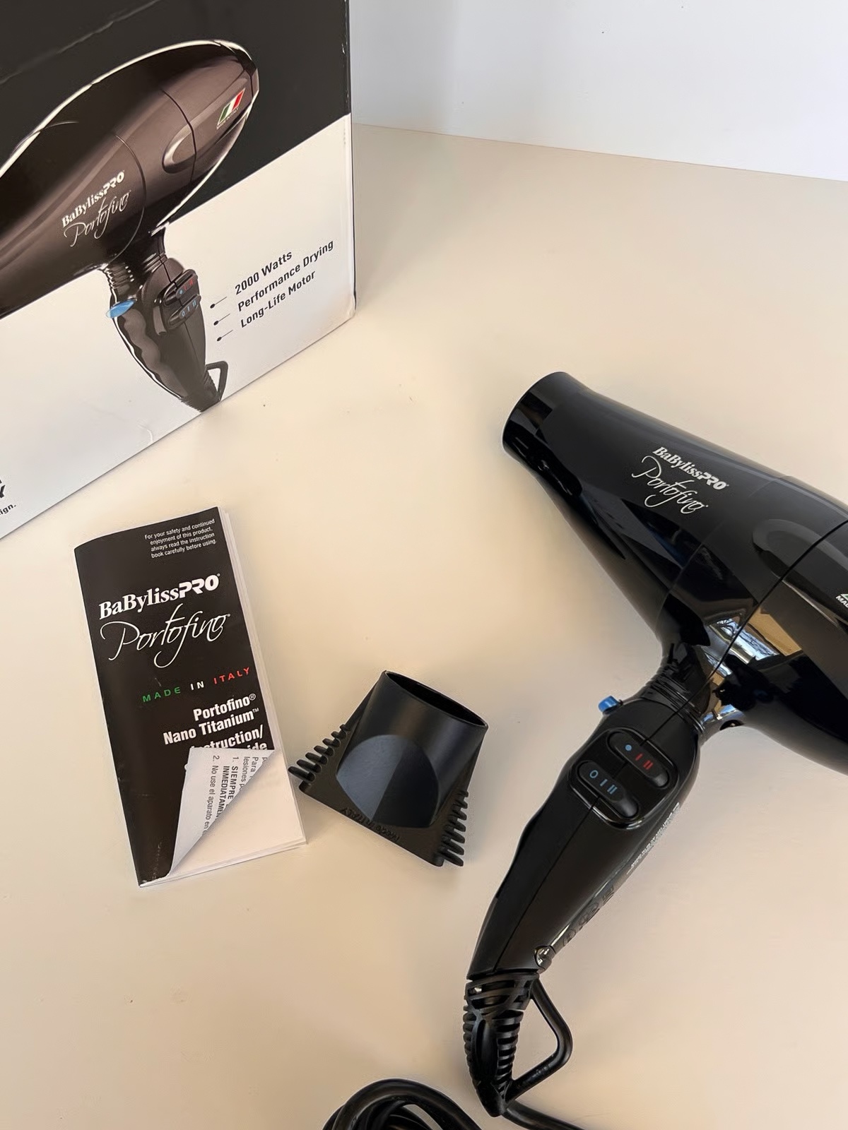 💇‍♂️ BaBylissPRO Portofino Hair Dryer – NEW | Professional Grade - photo 2