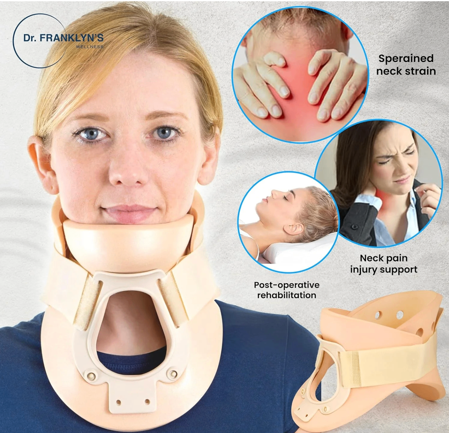 Cervical Neck Collar Stiff Neck Pain Brace - photo 5