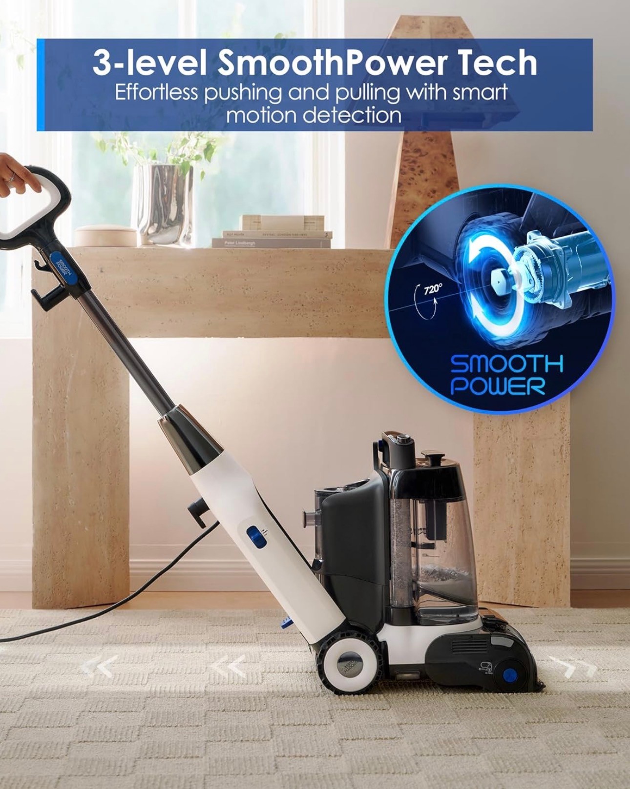 Smart & Deep Carpet Cleaner Self-Cleaning/167°F PowerDry - photo 4