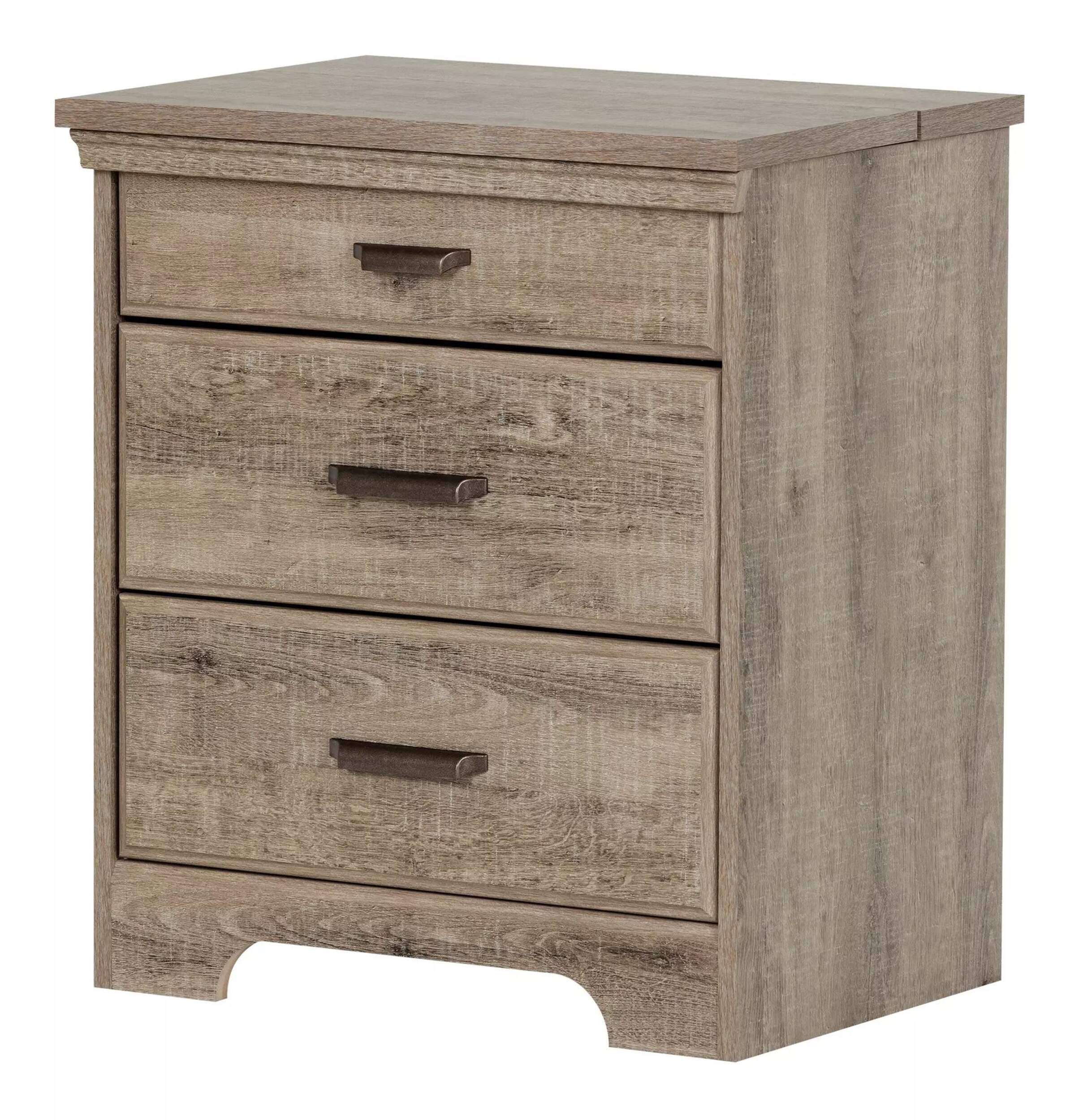 Two 3- drawer nightstands