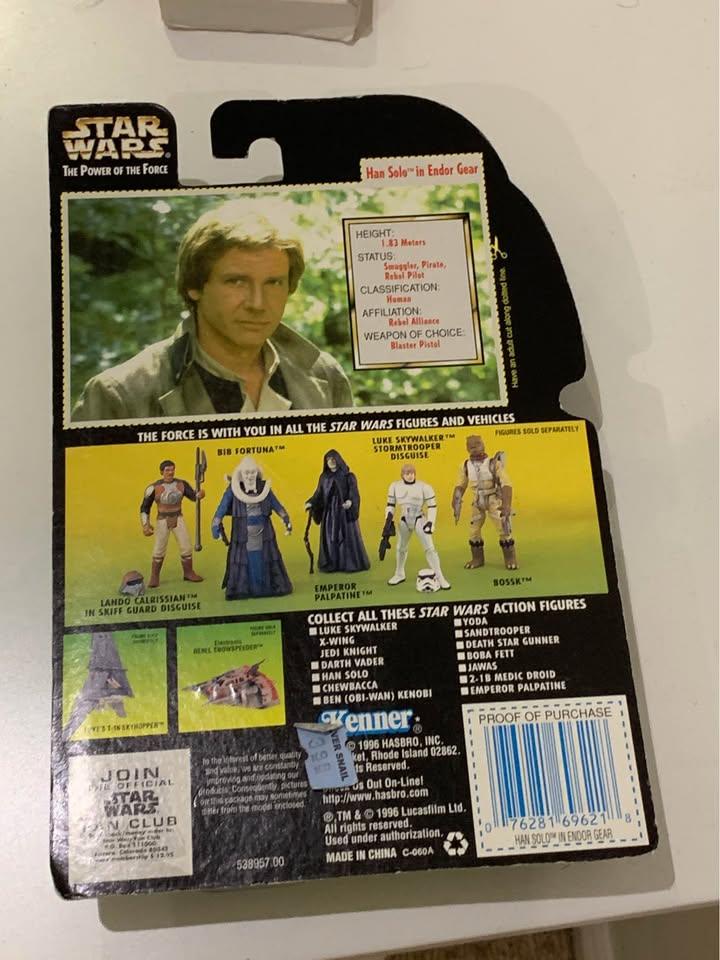 Star Wars: The Power of the Force Han Solo action figure - photo 3
