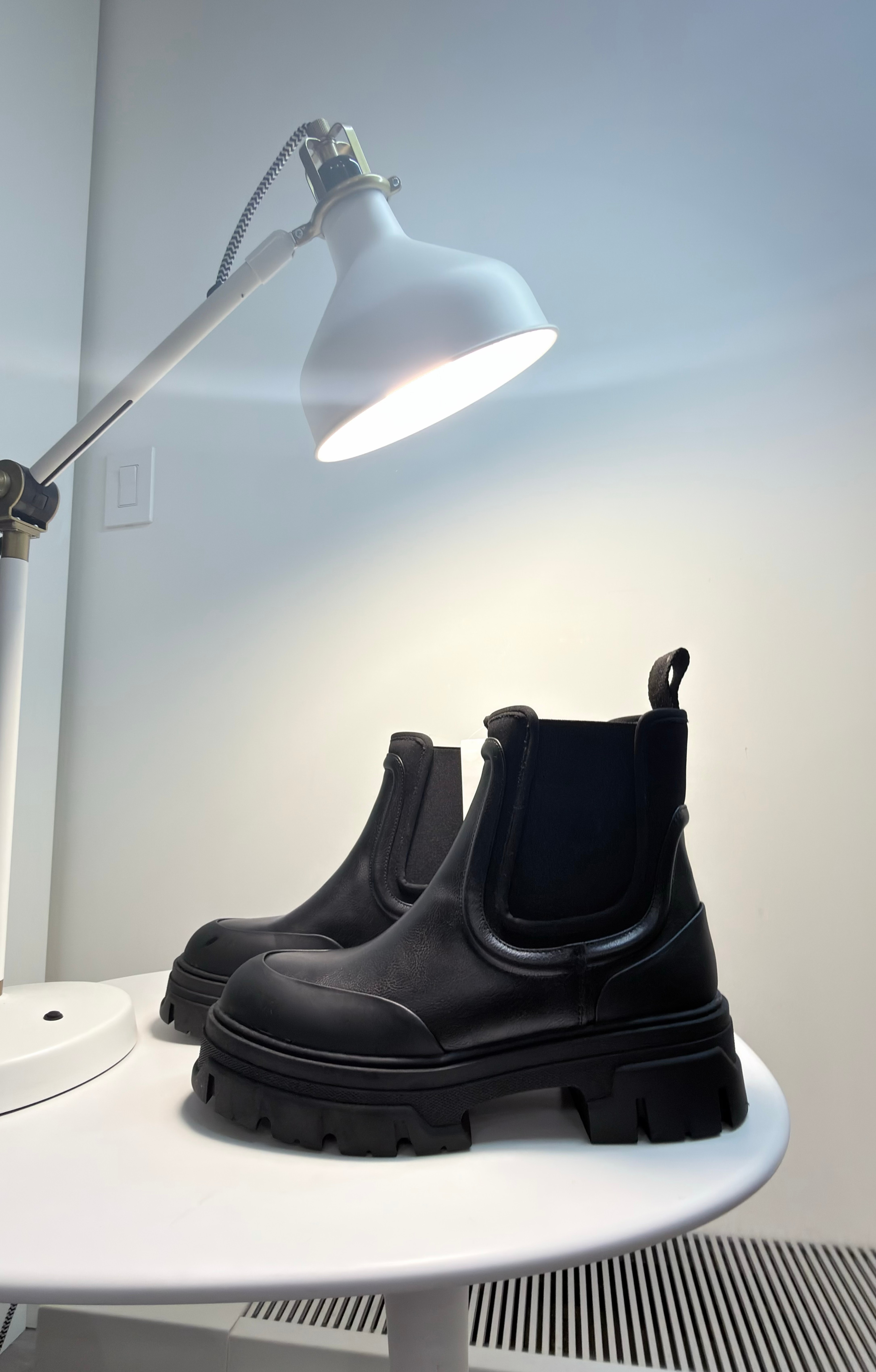 Zara Black Chelsea Boots - Size 41B