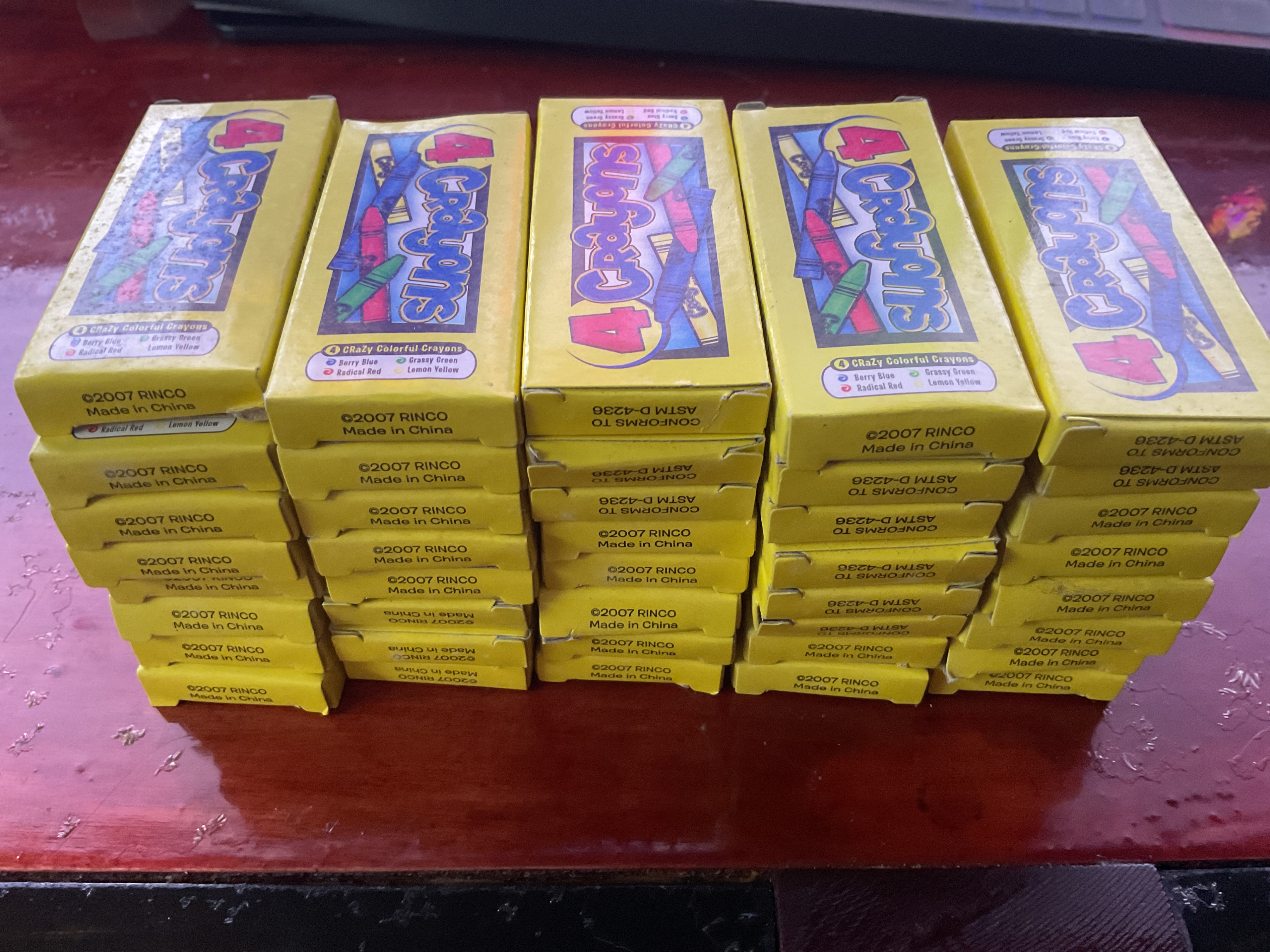 New Rinco 4 Crayons - Set of 50 - photo 2