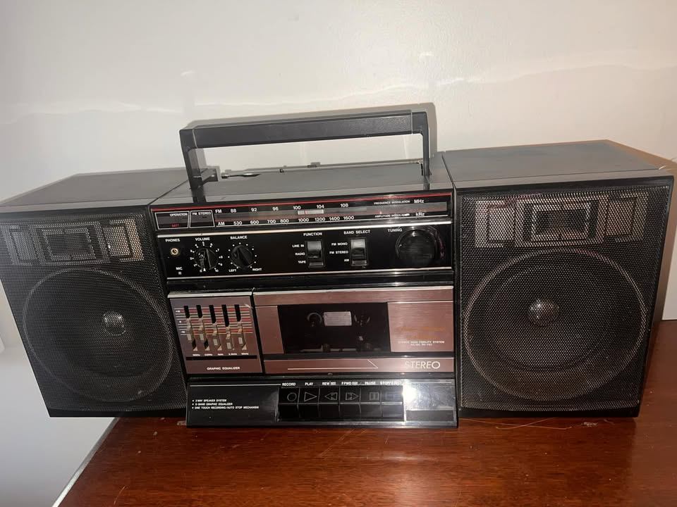 Fisher Studio Standard Boombox PH-701 Stereo Cassette Radio