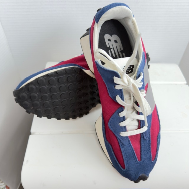 New Balance 327 Blue & Red Sneakers - photo 3