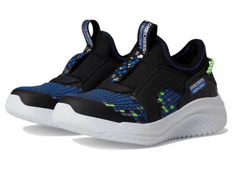 BRAND NEW boy youth skechers ultra flex slip on shoes size 4Y - photo 3