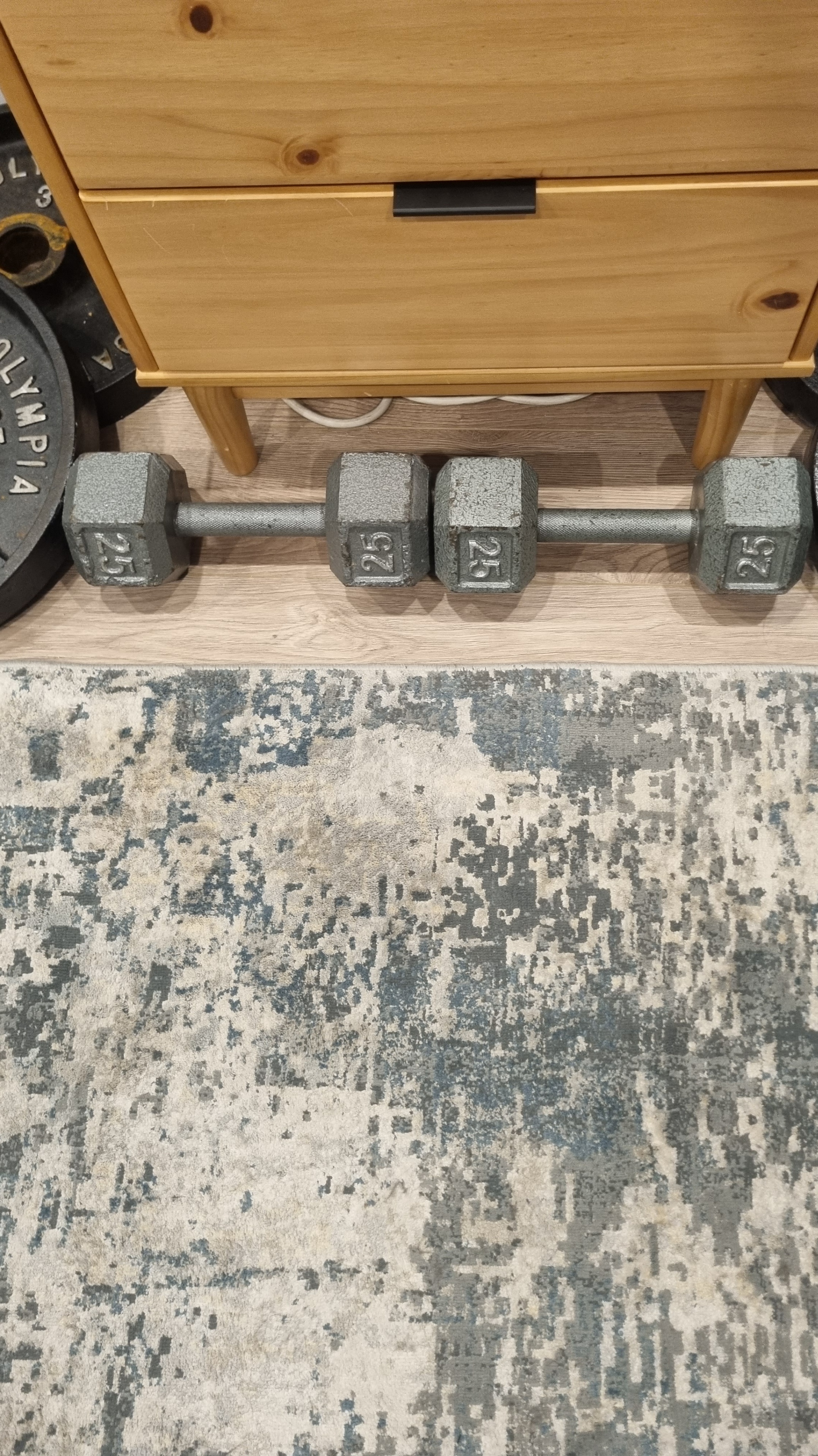 25lb Dumbell x2