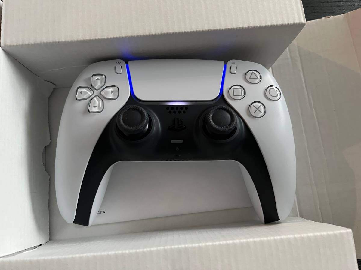 PS5 DualSense Wireless Controller for Playstation 5 - White - photo 5