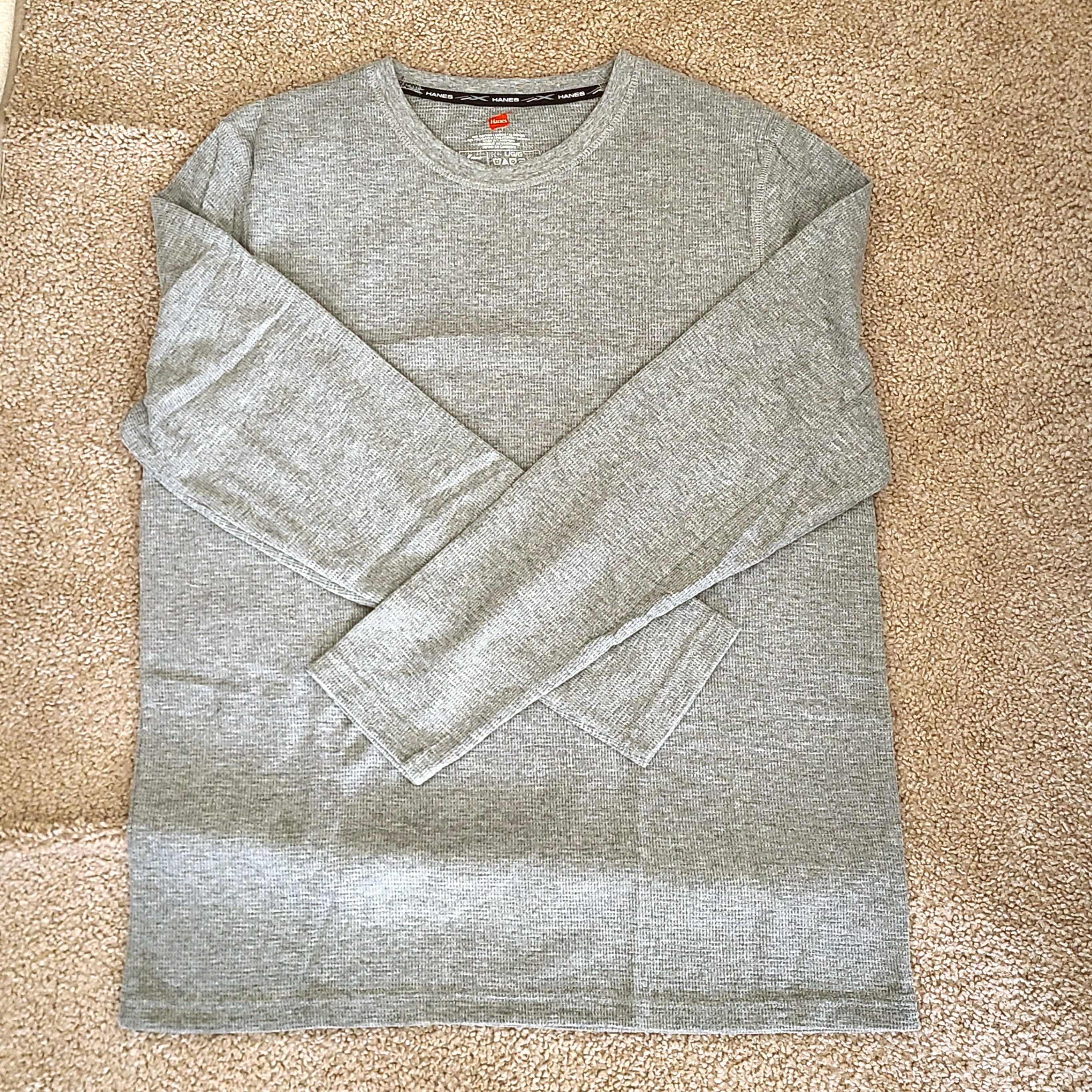 Hanes 60/40 Ringspun Cotton/Polyester X-Temp Long-Sleeve T-Shirt - photo 2