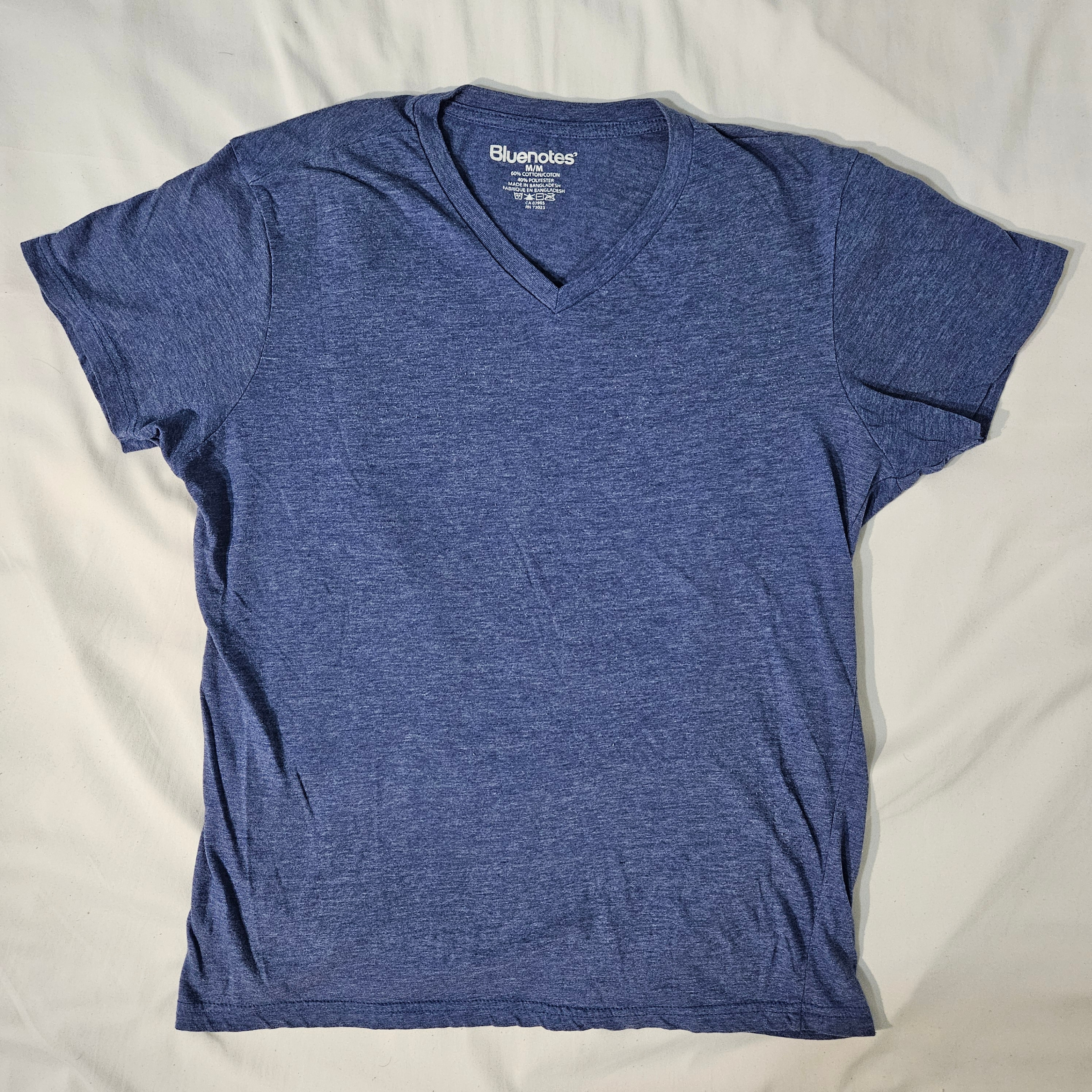 Bluenotes - V-Neck Tee Blue M 🏆