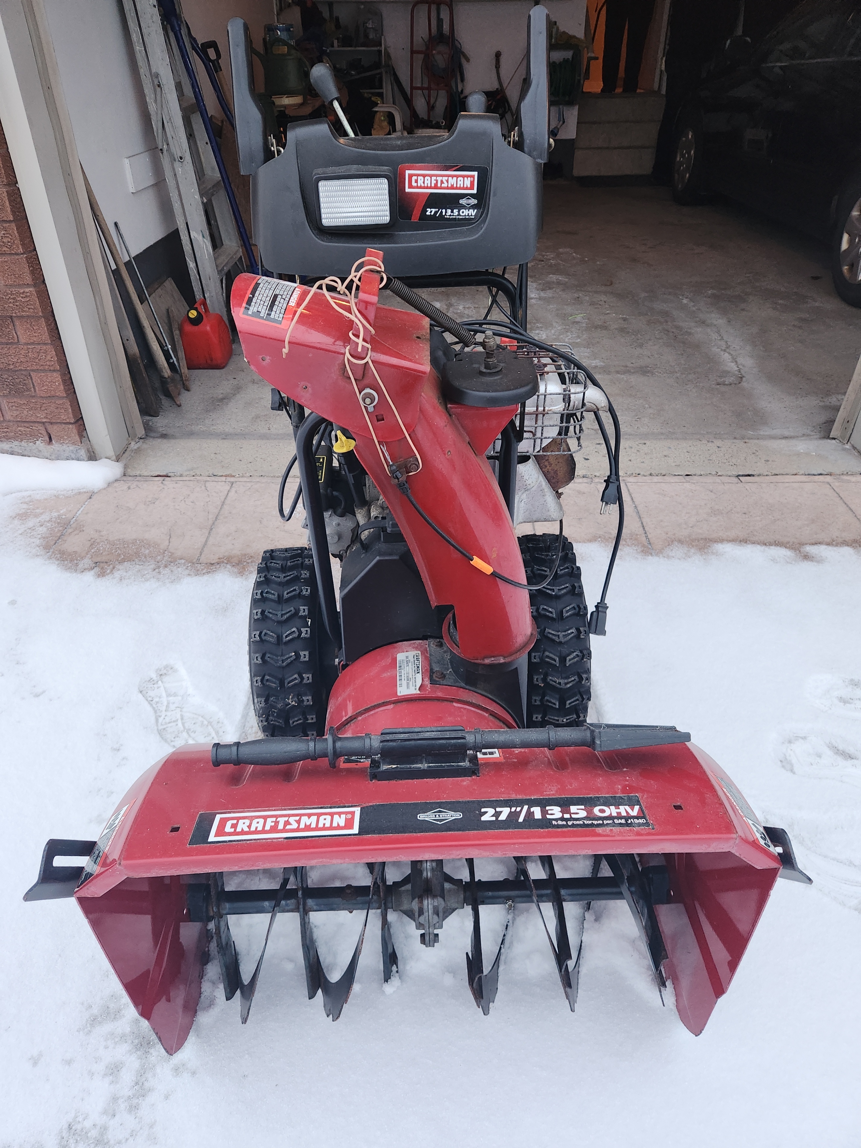 Snowblower Craftsman 27" 13.5 OHV