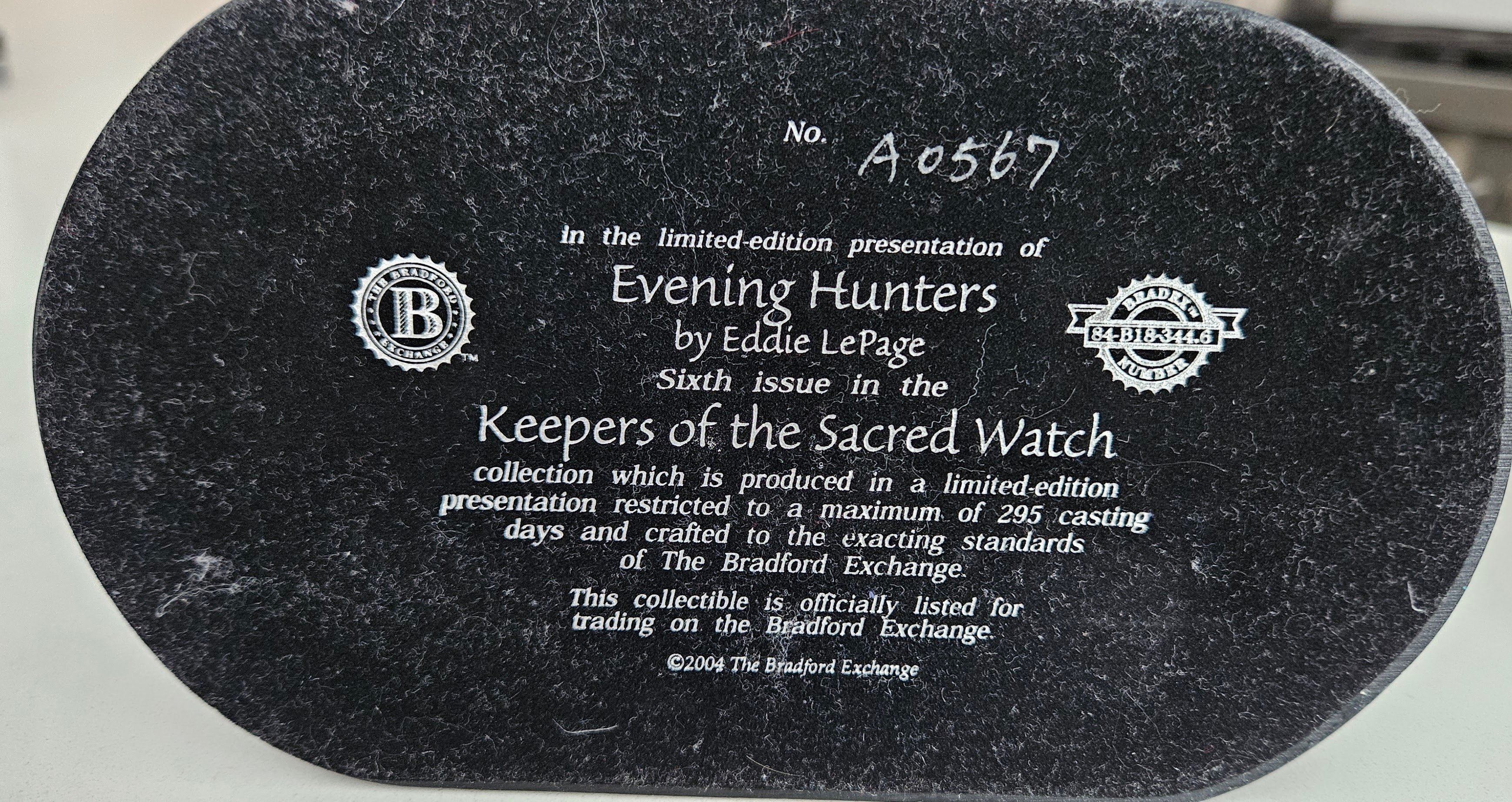 Bradford Exchange Eddie LePage Keepers of the Sacred Watch - photo 3